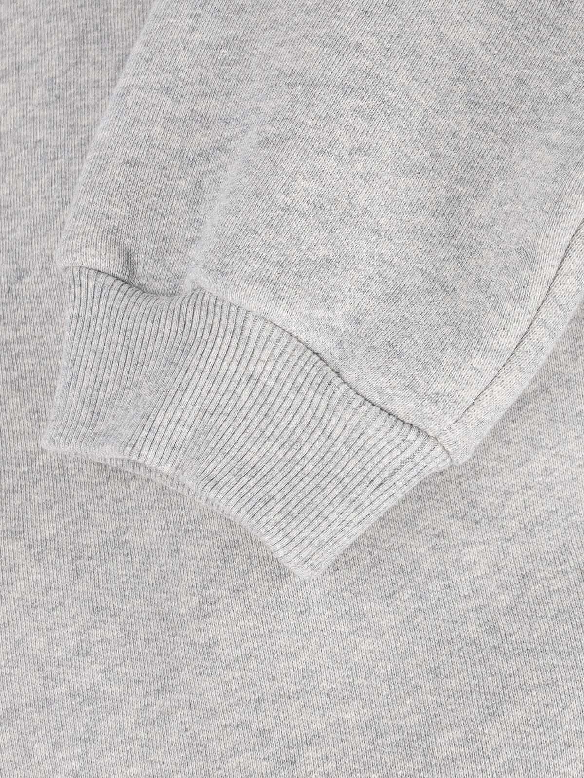 Fear Of God Grey Oversized Zipped Hoodie In Gray