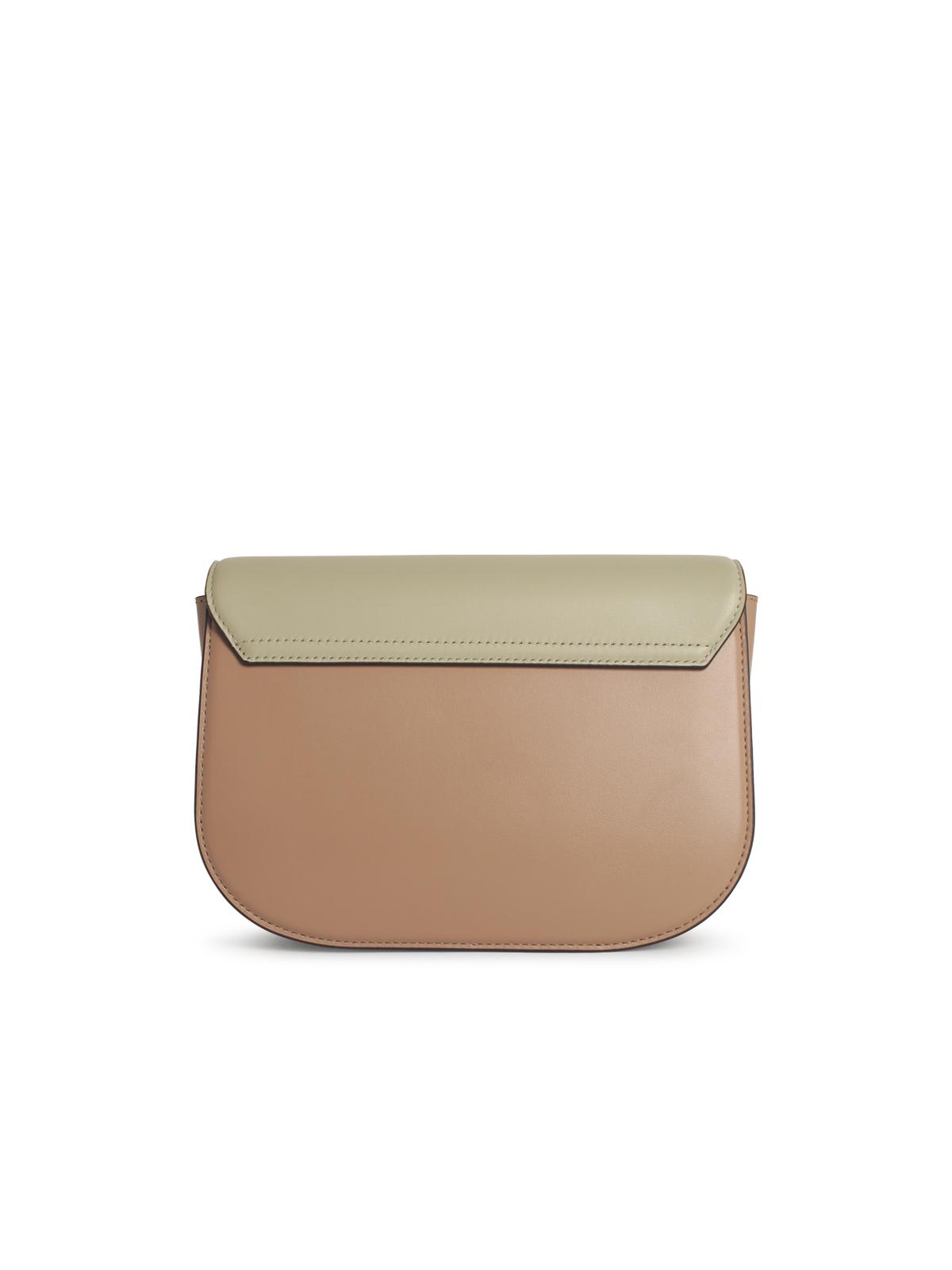 Furla Structured Color-block Bag With Adjustable Shoulder Strap