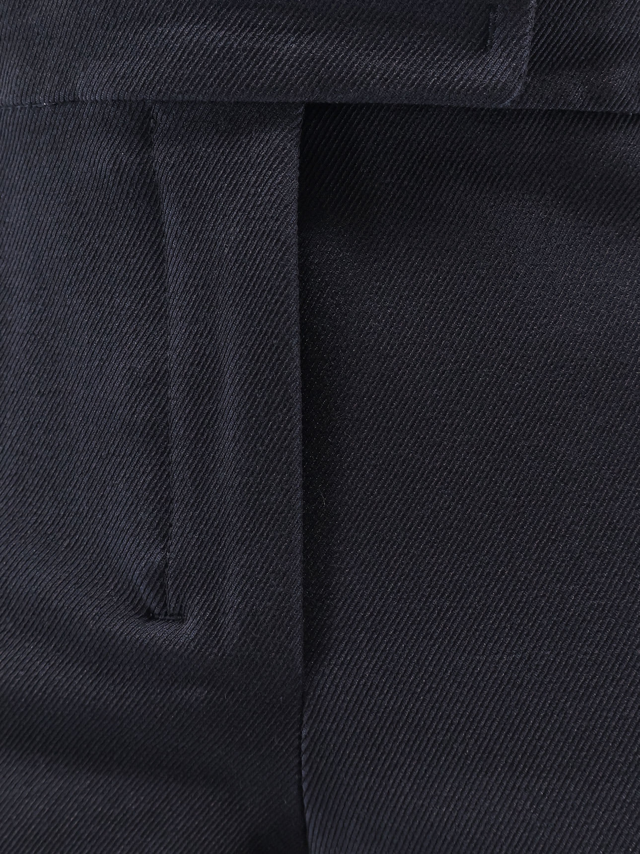 S Max Mara Umanita Cotton Blend Trousers In Blue