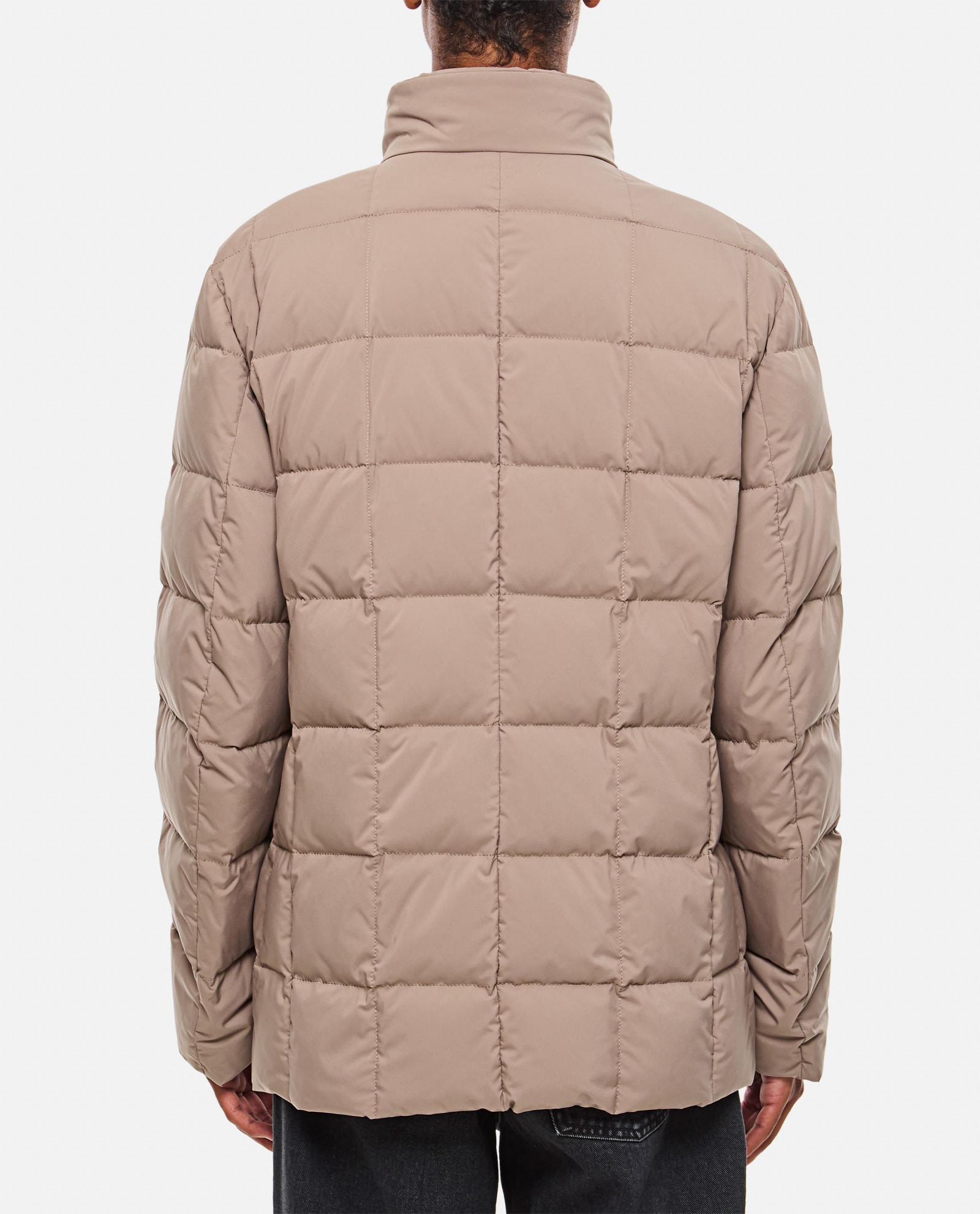 Shop Fay Down Jacket In Beige