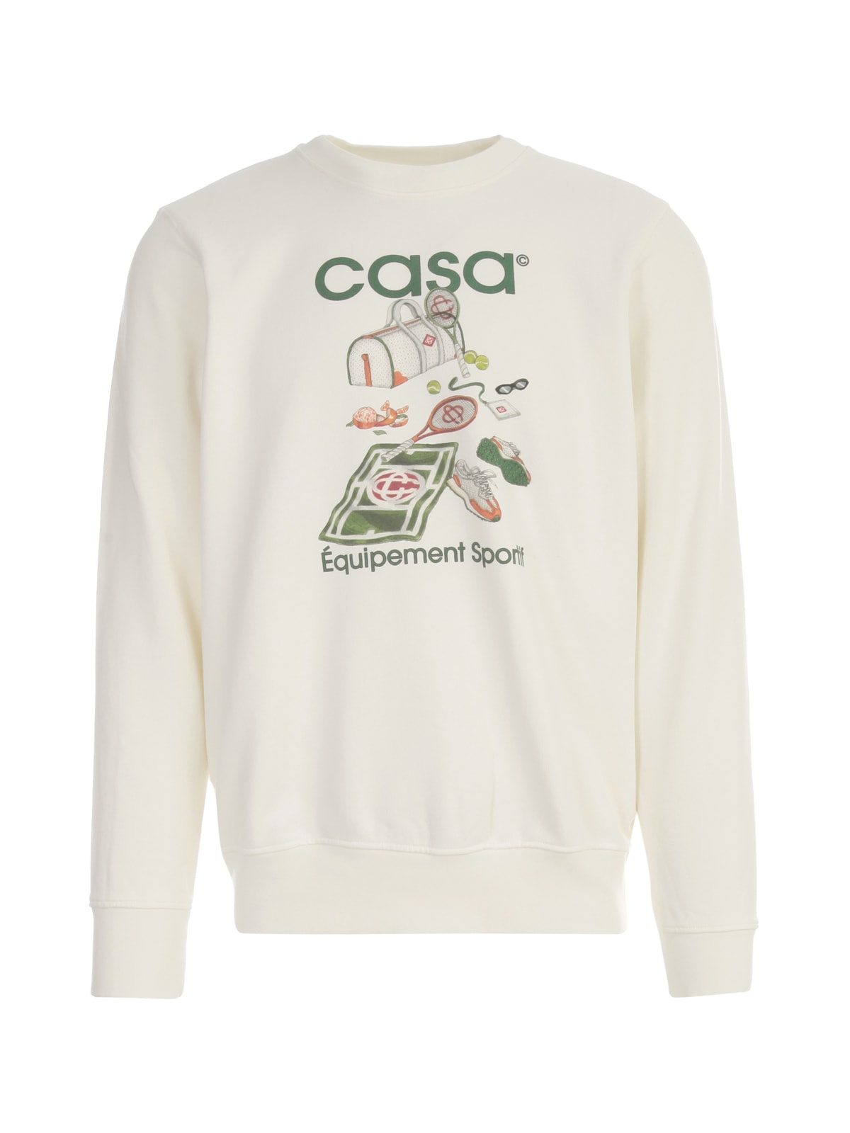 Casablanca Equipment Printed Sweatshirt