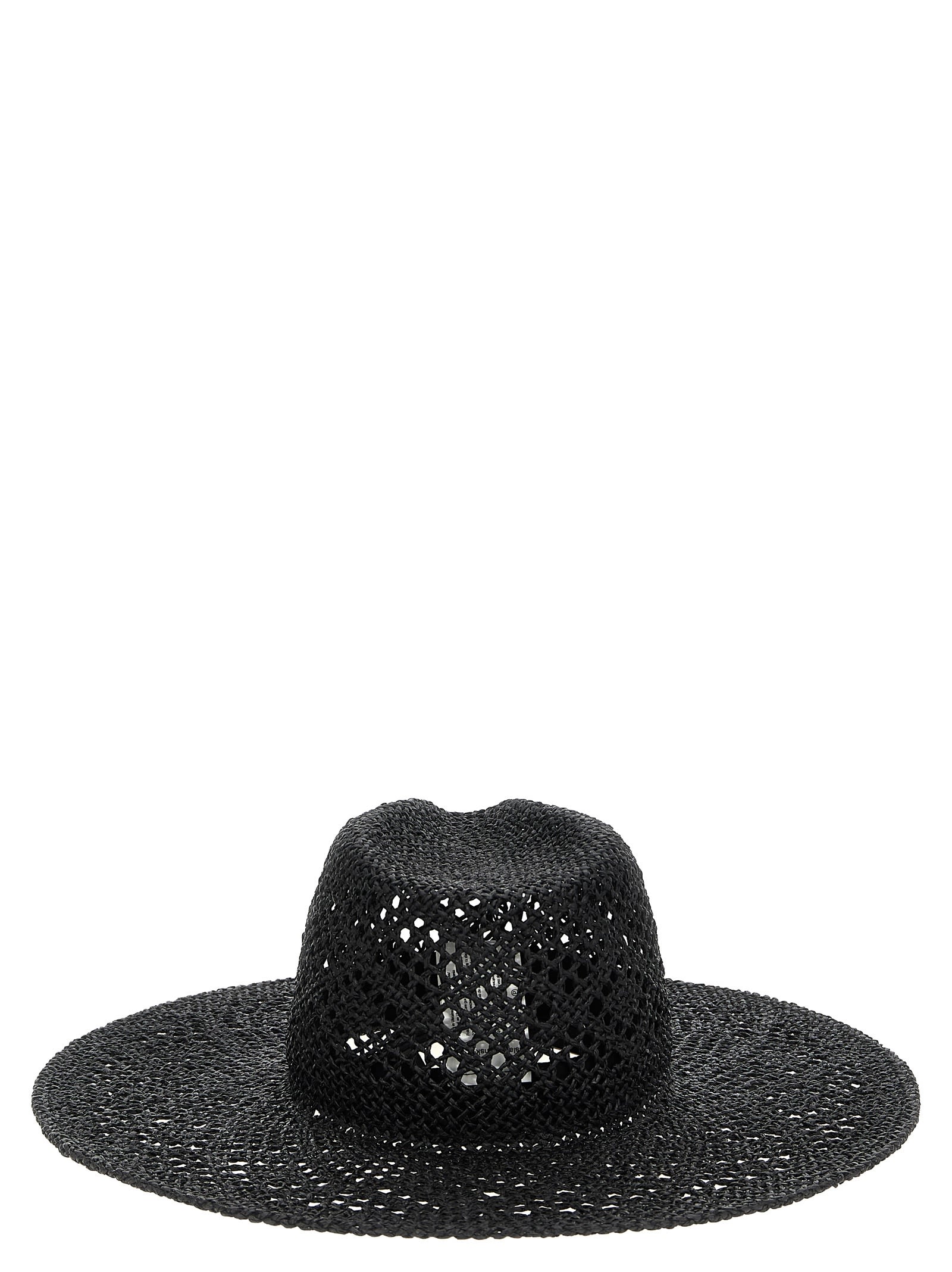 Ruslan Baginskiy Raffia Hat In Black