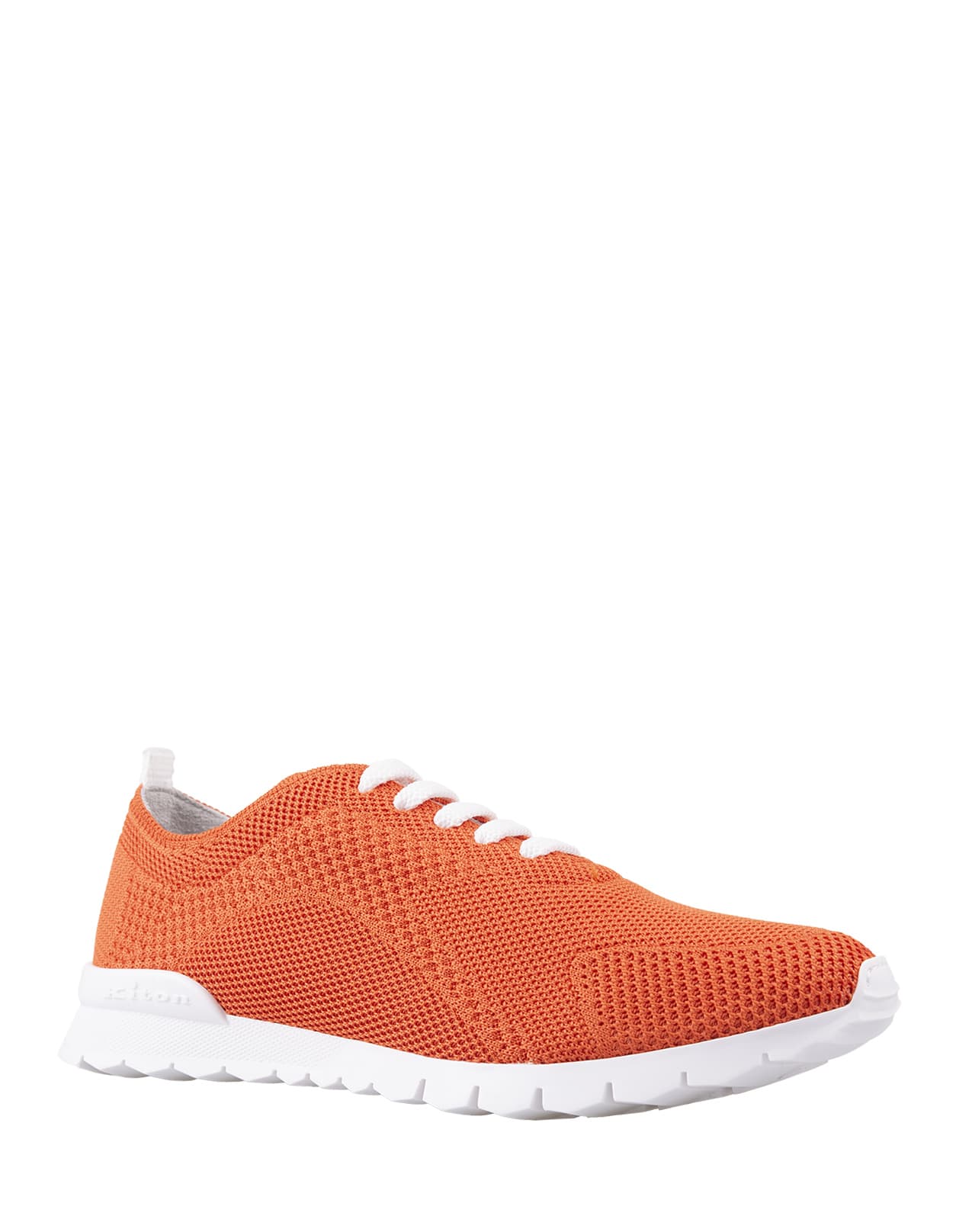 Shop Kiton Orange Fit Running Sneakers