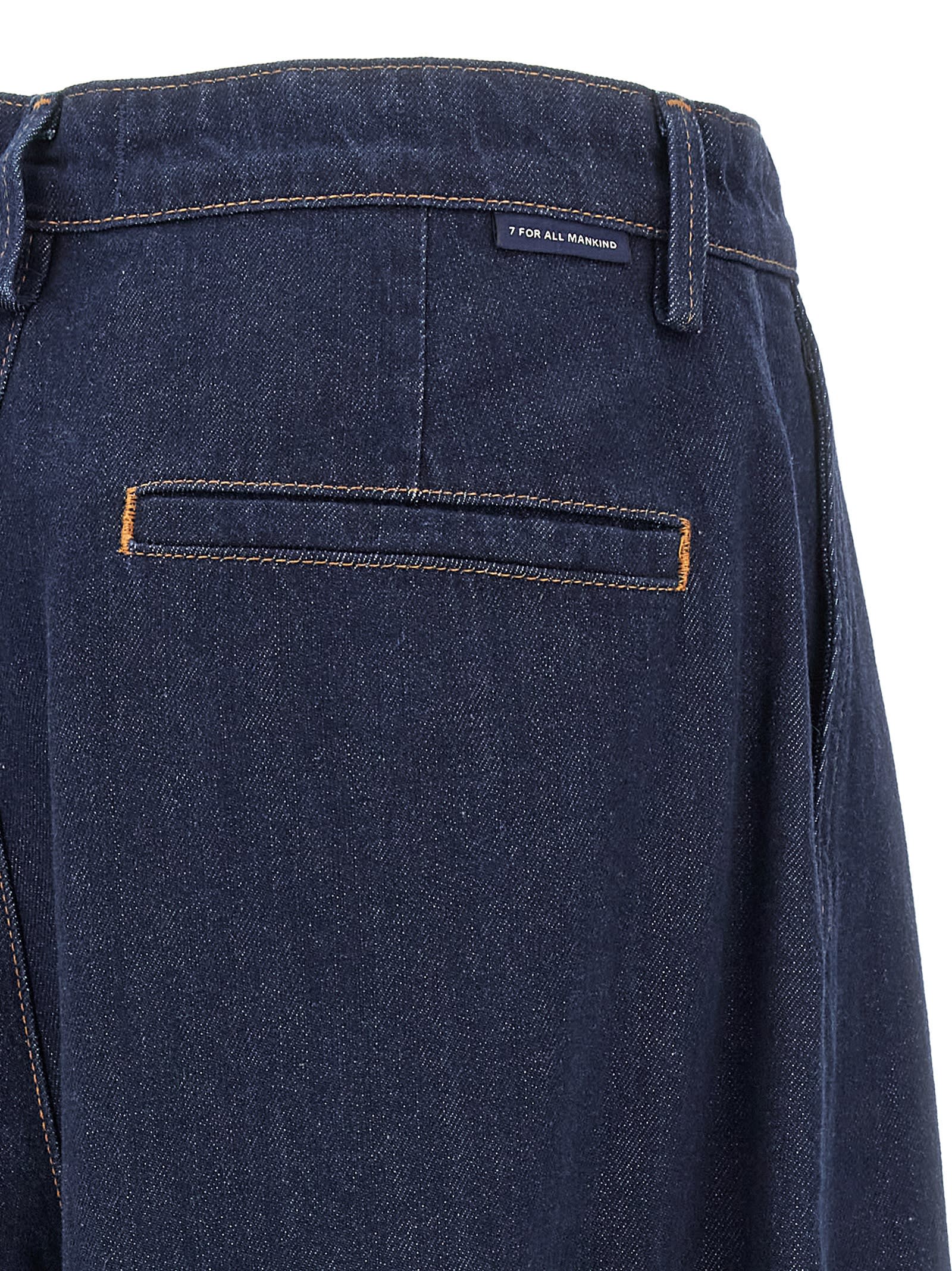 7 For All Mankind Franklin Jeans In Blue