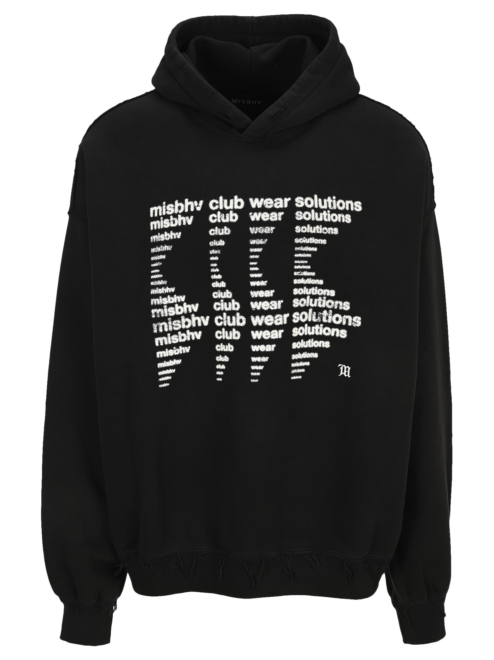 Misbhv Club Wear Solutions Hoodie In Black