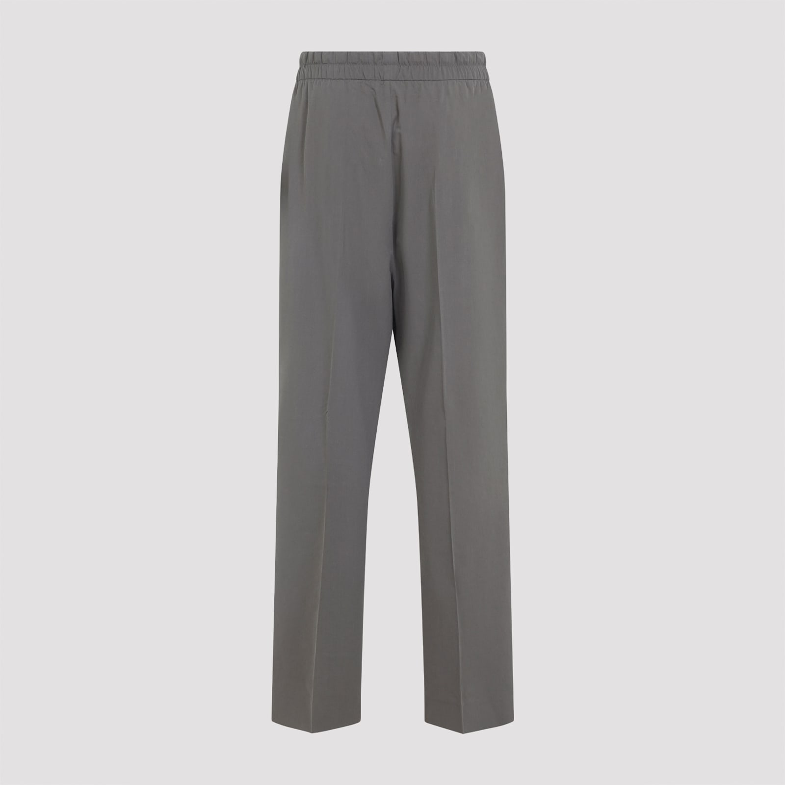 Fear Of God Straight Leg Pants Drawstring Waist In Gray