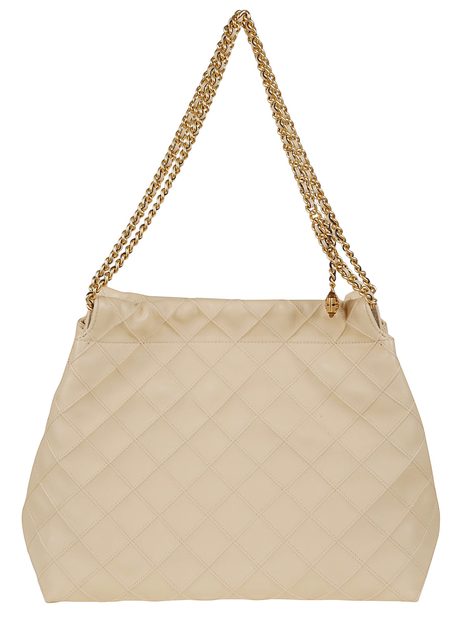 Tory Burch Fleming Hobo In White