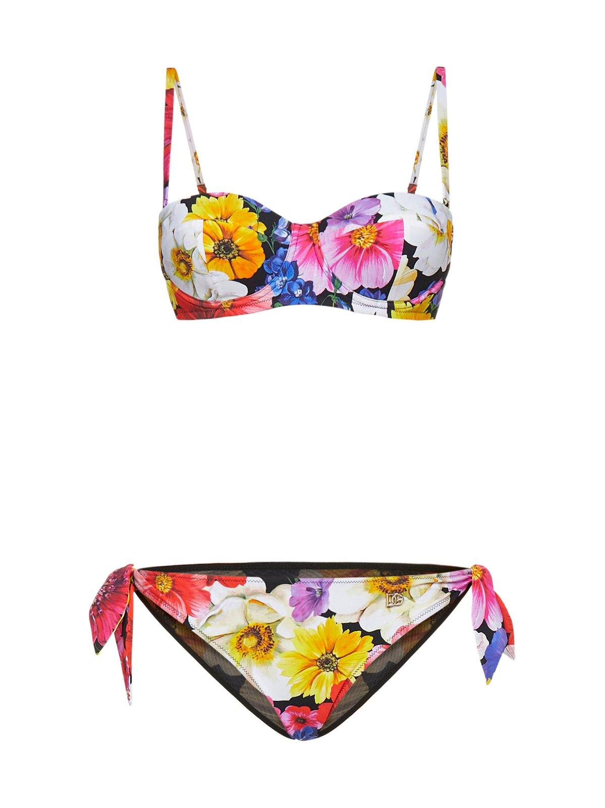 Floral Print Bikini Set