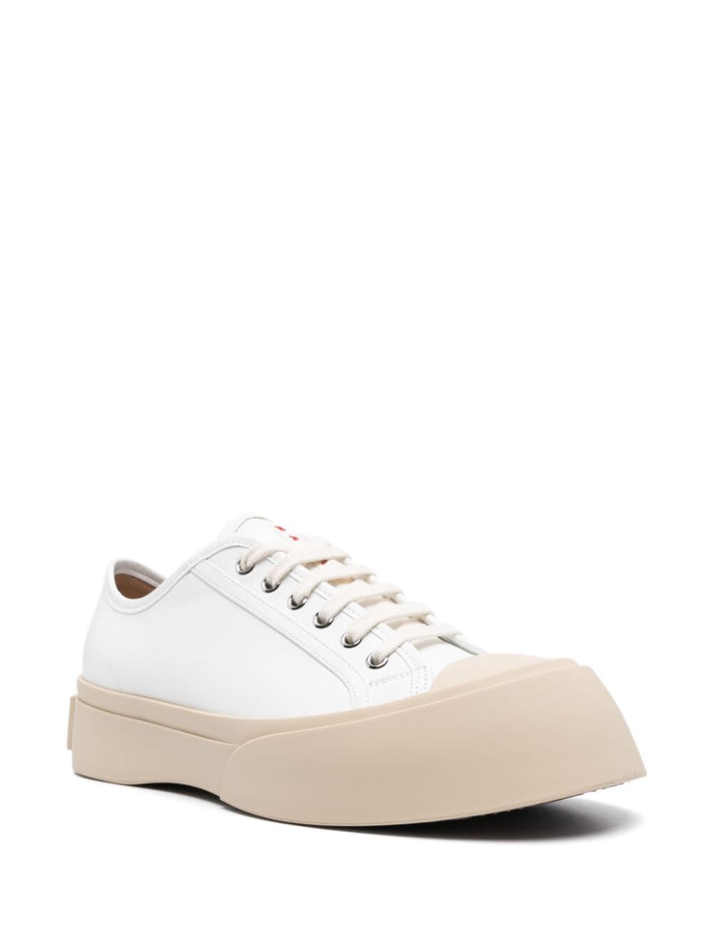 Shop Marni Sneakers In White