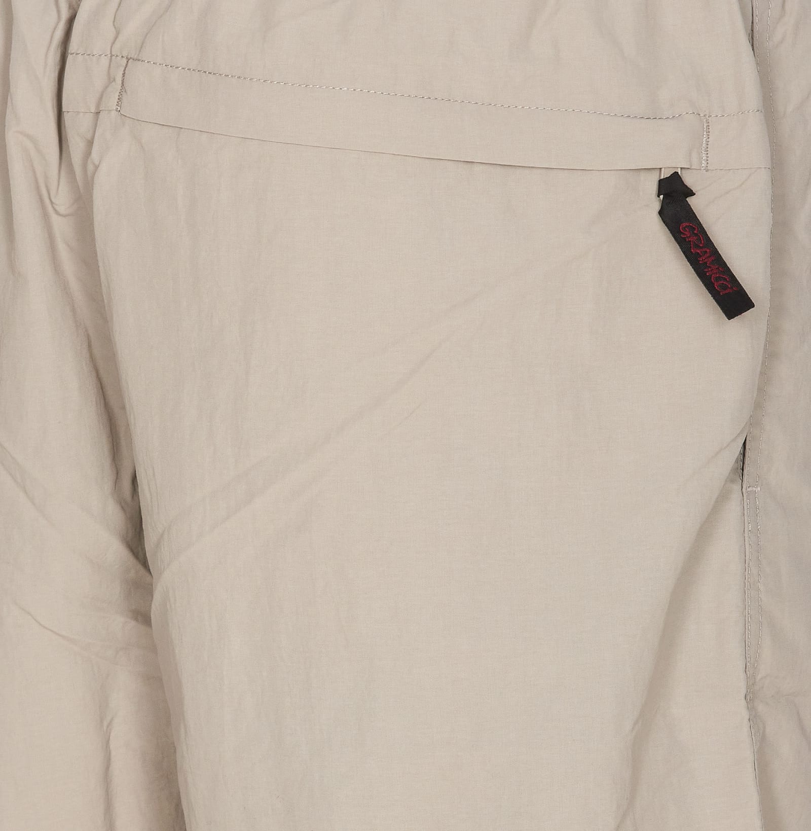 Shop Gramicci Nylon Packable G-shorts In Beige