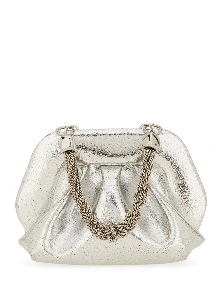 Shop Themoirè Gea Bag In Silver