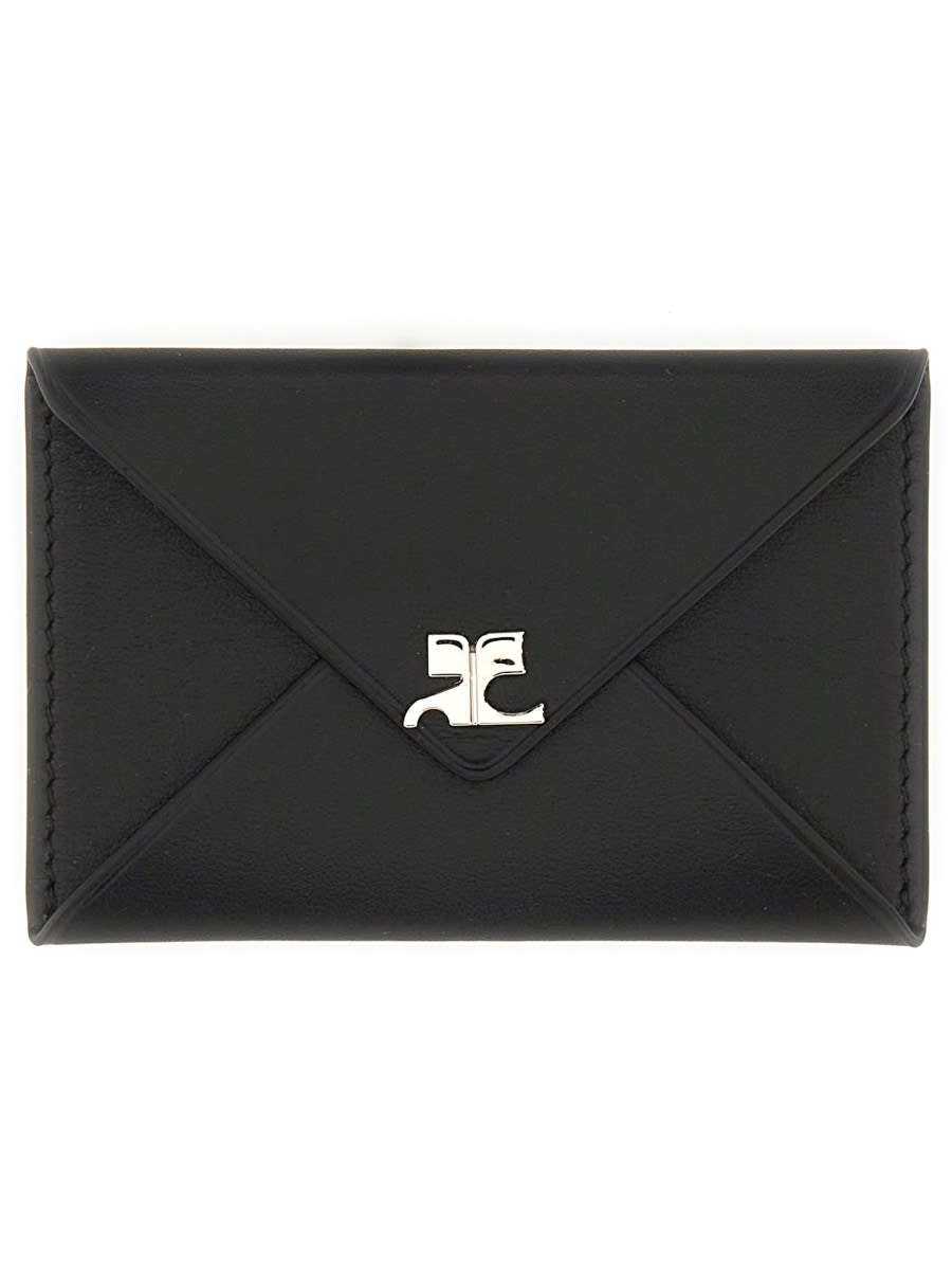 Courrèges Card Holder With Logo