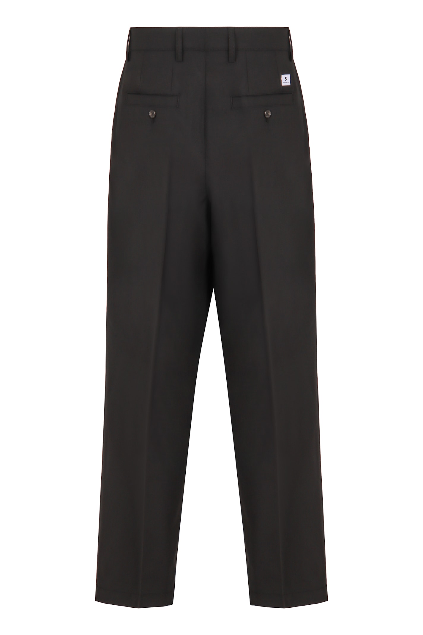 Department Five Department 5 Wool Blend Trousers In Black