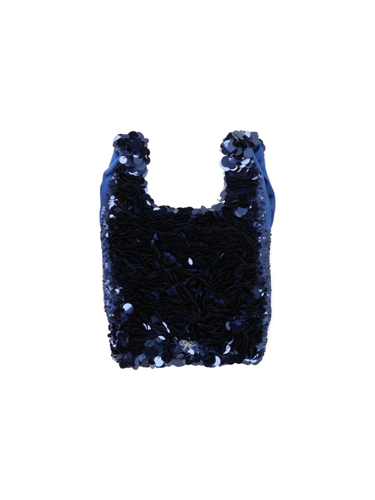 Anya Hindmarch Tony The Tiger Toasties Mini Tote Bag In Blue