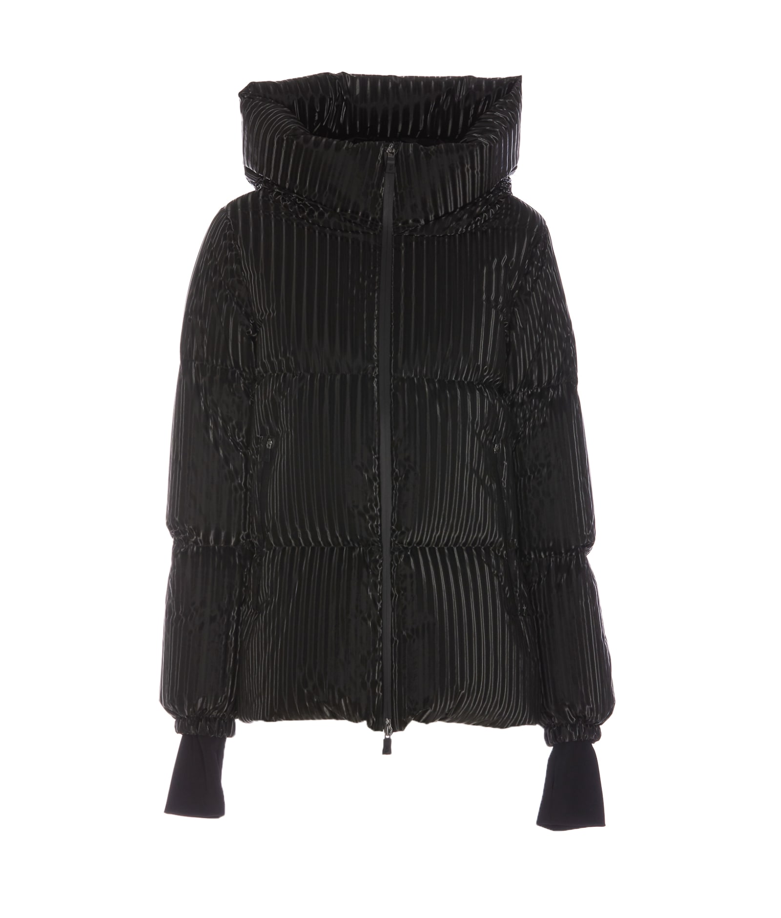 Shop Herno Down Jacket In Black