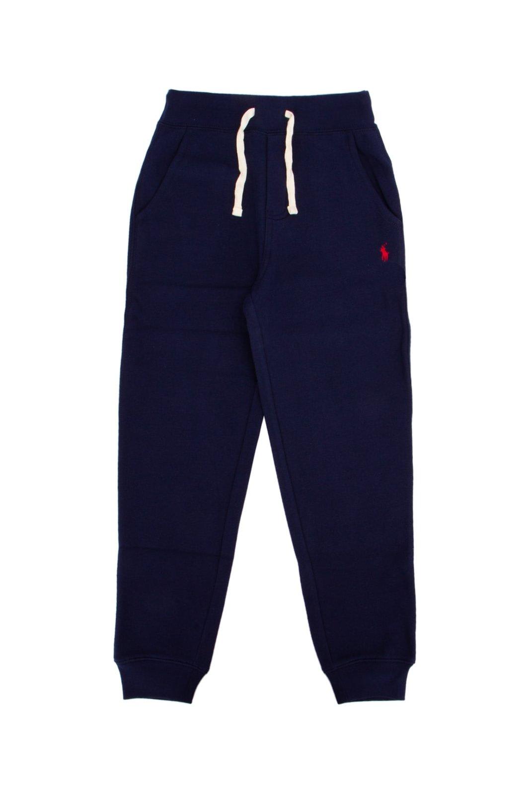 Polo Ralph Lauren Kids' Logo Embroidered Drawstring Track Trousers