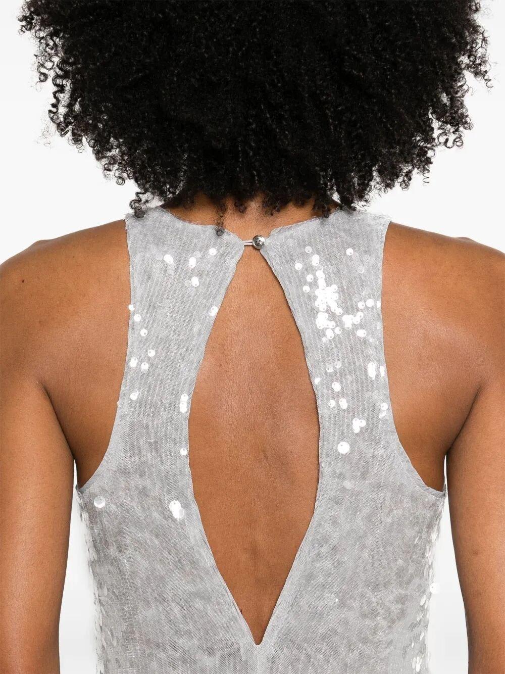 PATRIZIA PEPE SEQUIN SHEATH DRESS 