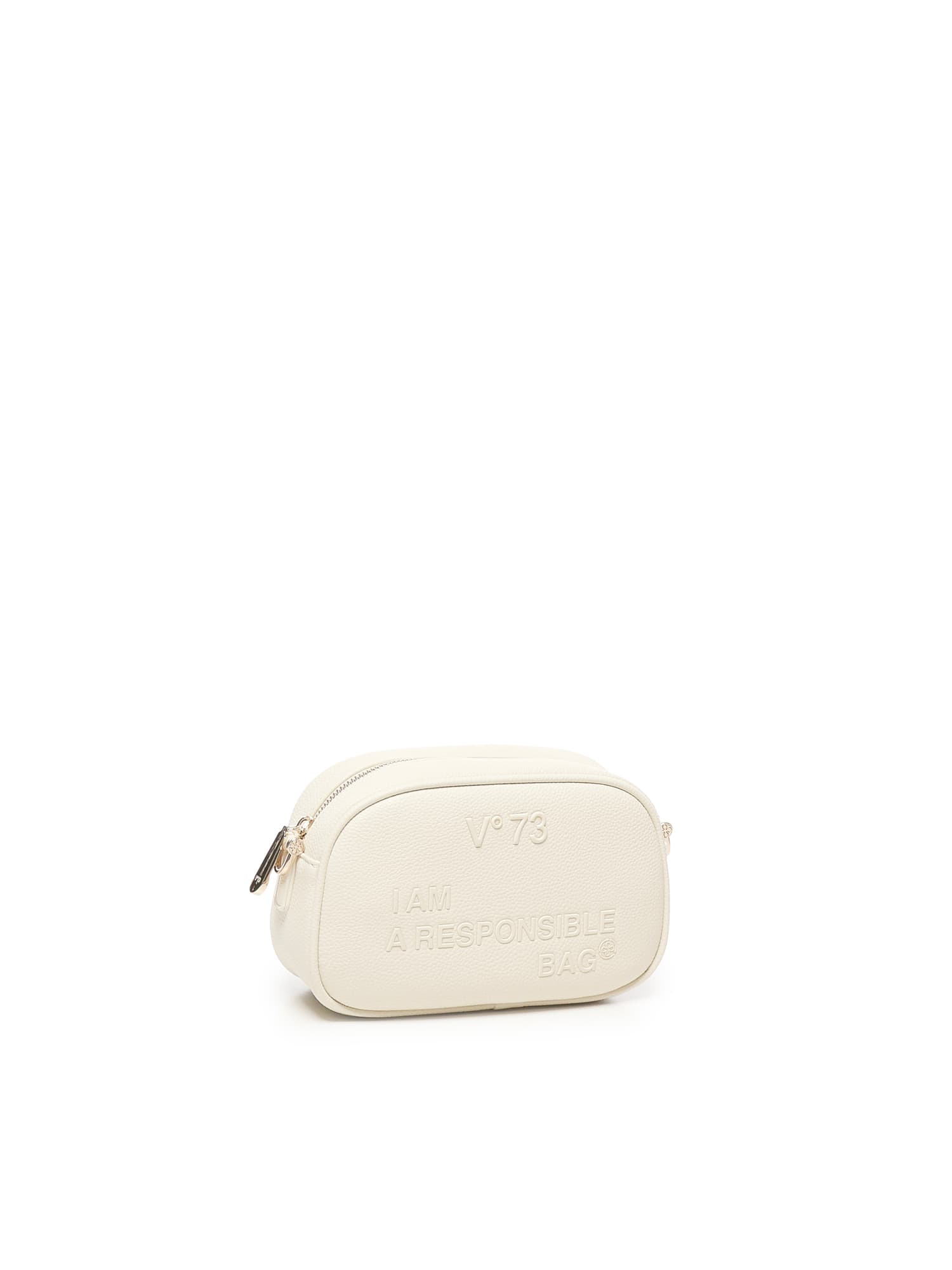 V73 Responsibility Now Shoulder Bag In White