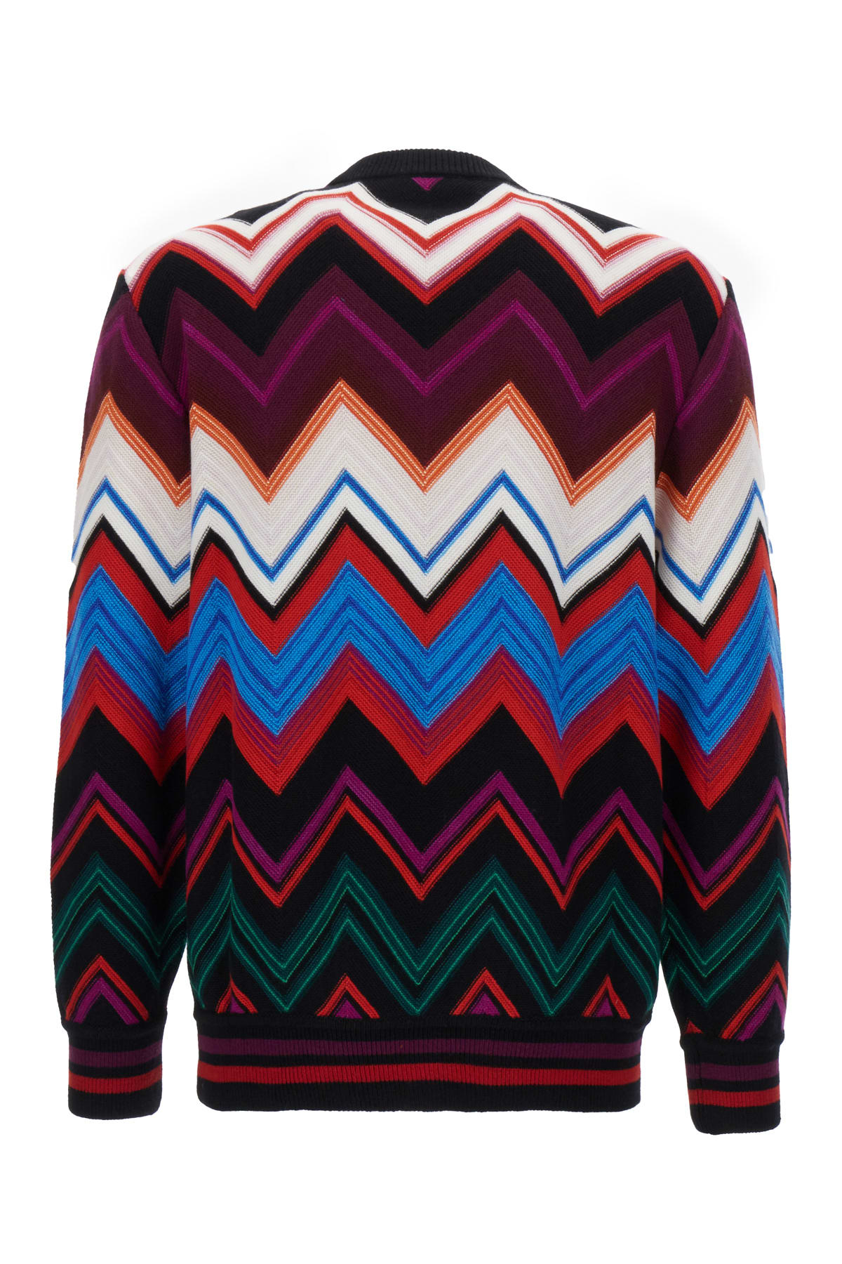 Shop Missoni Multicolor Wool Blend Sweater In Sm8wr