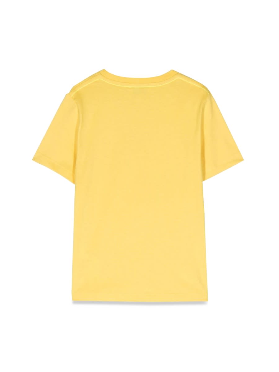 Shop Little Marc Jacobs T-shirt Mc Dice In Yellow