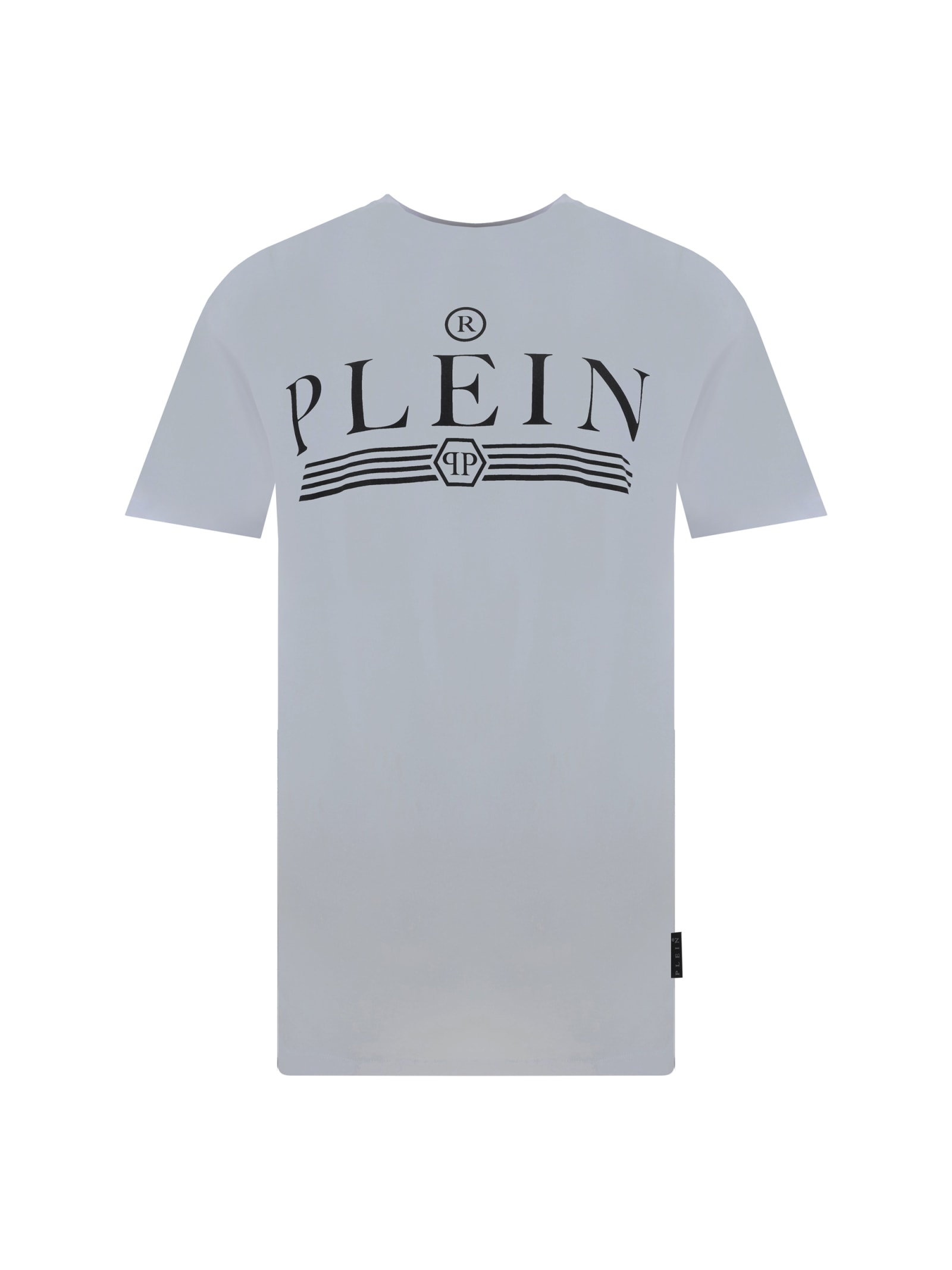 Shop Philipp Plein T-shirt In Bianco