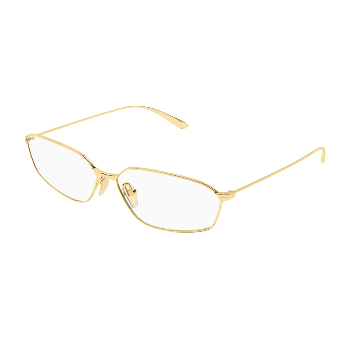 Balenciaga Bb0453o Editorial Linea Everyday Eyeglasses In Gold