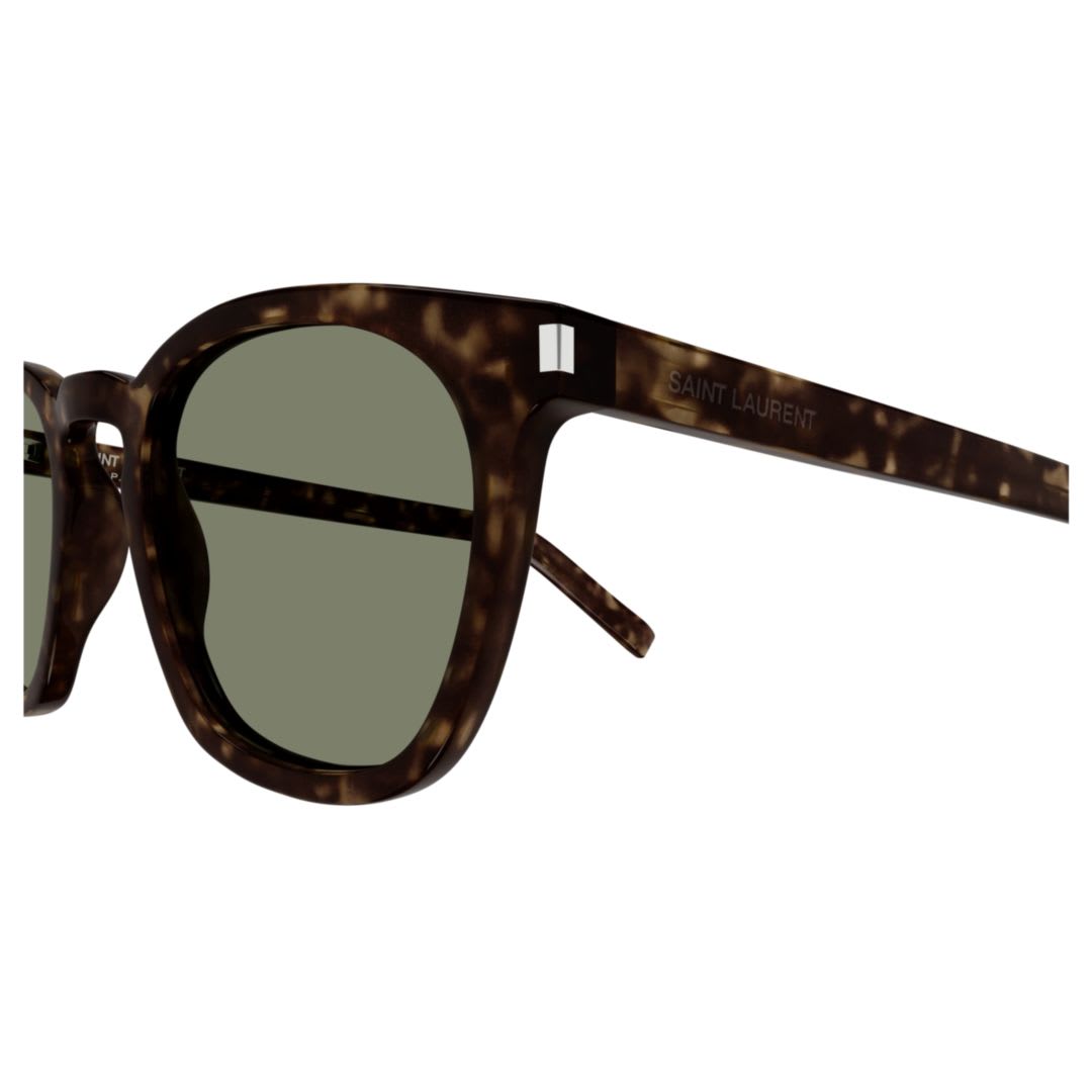 Saint Laurent Sl 28-049 Havana-havana-green In Blue