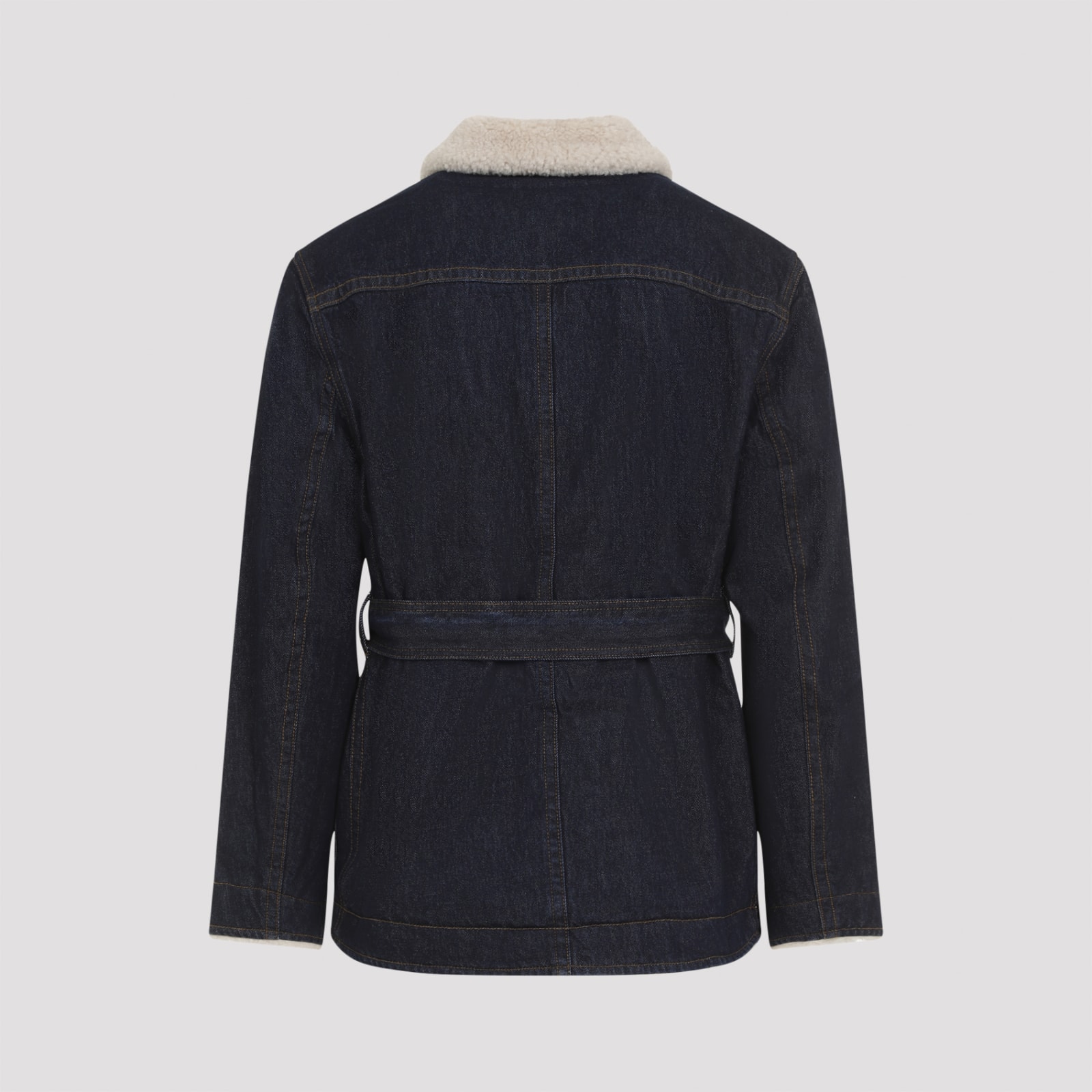 Shop Dries Van Noten Vedro Jacket In Indigo