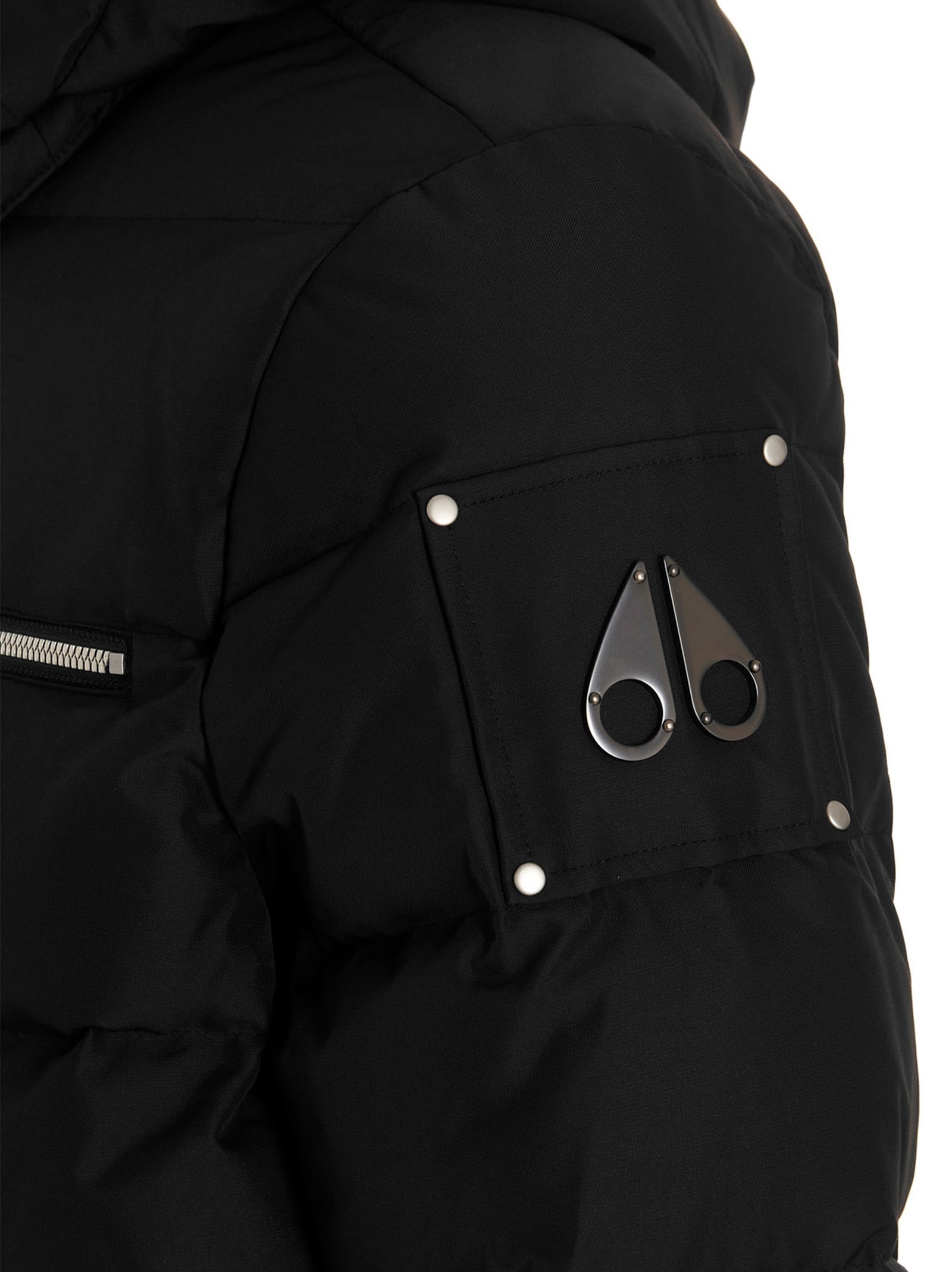 Moose Knuckles Cloud Down Jacket In Black