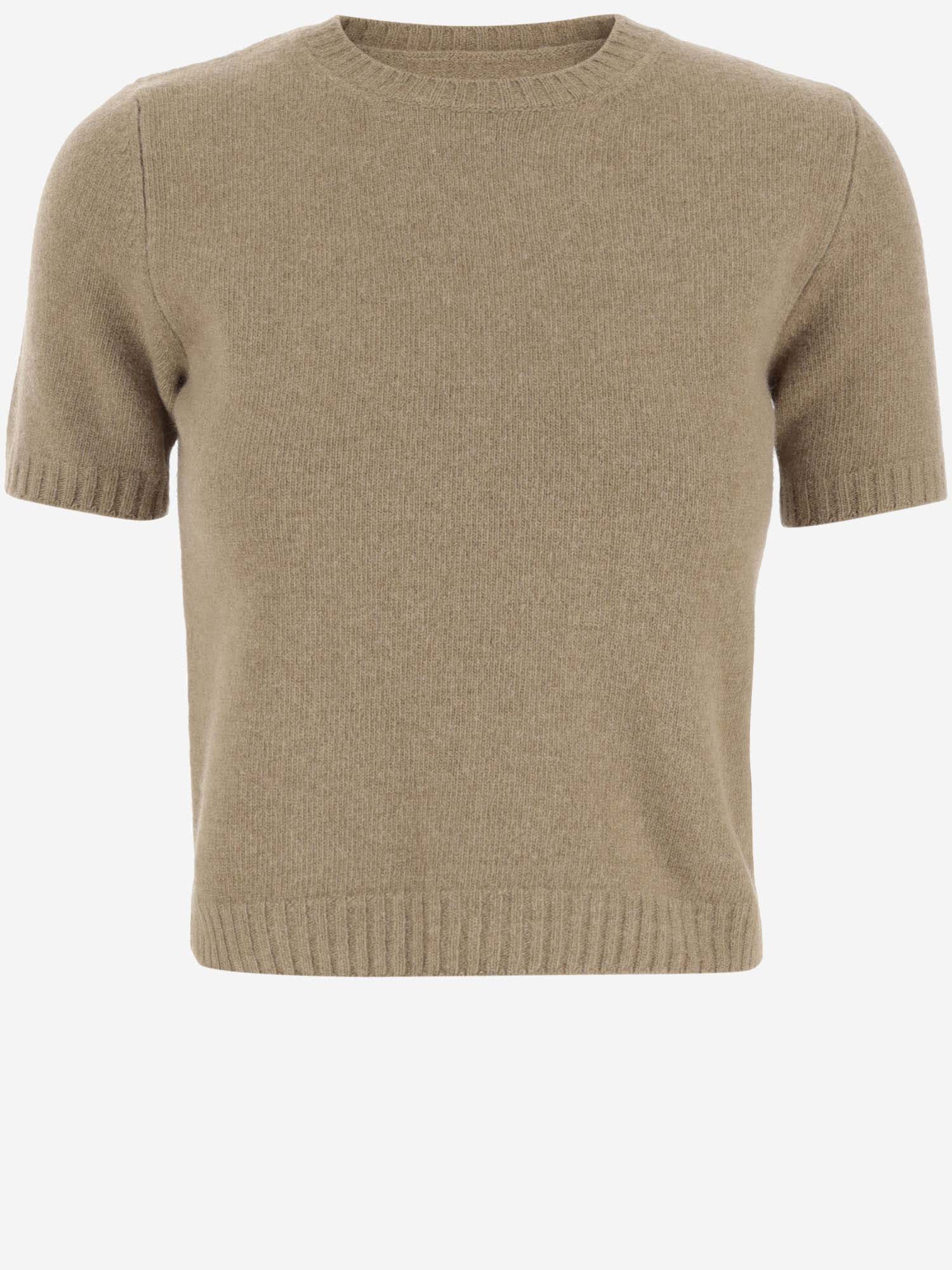 Shop Maison Margiela Wool Sweater In Brown