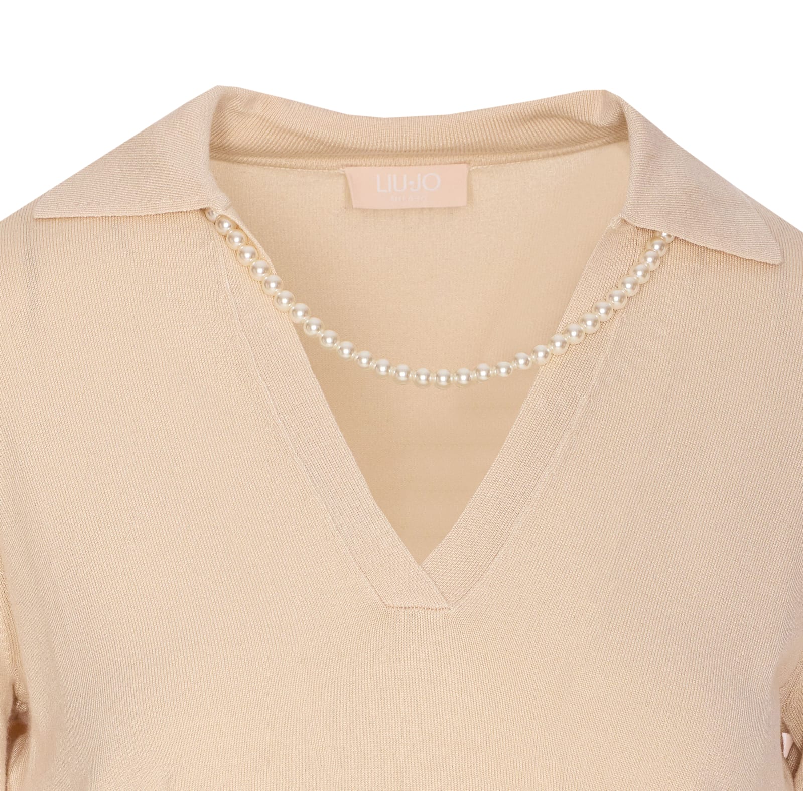 Liu •jo Liu Jo Sweaters In Beige