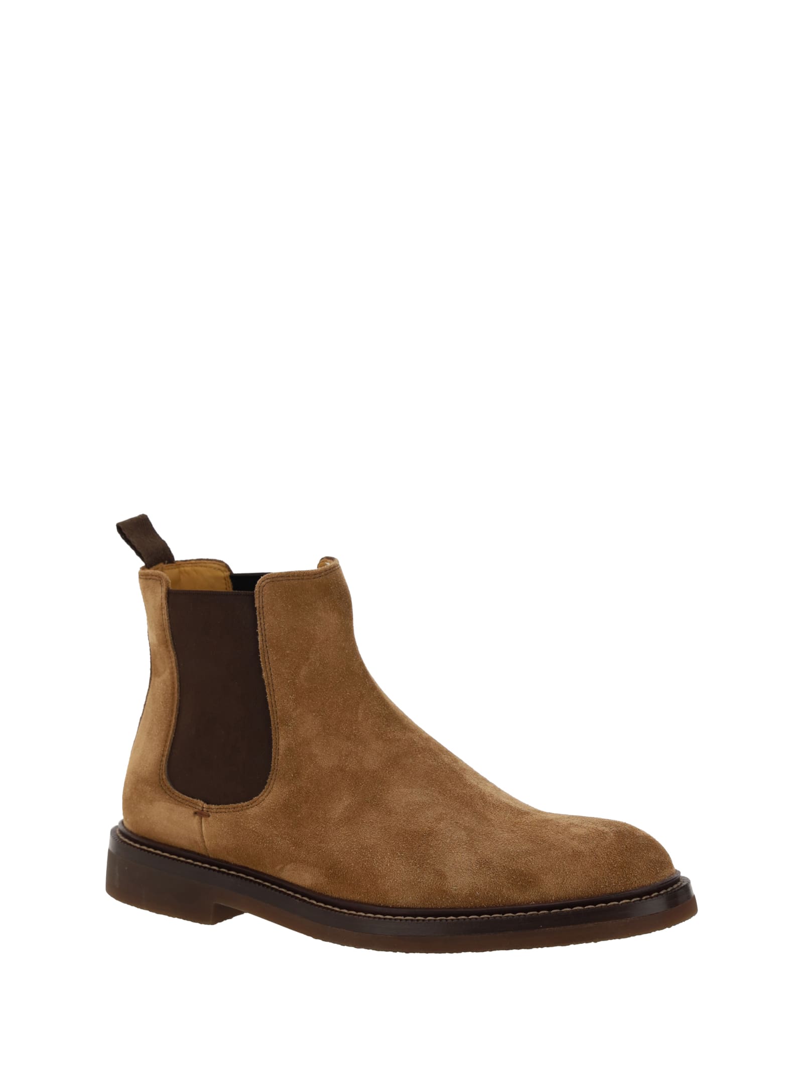 BRUNELLO CUCINELLI SUEDE CHELSEA BOOTS