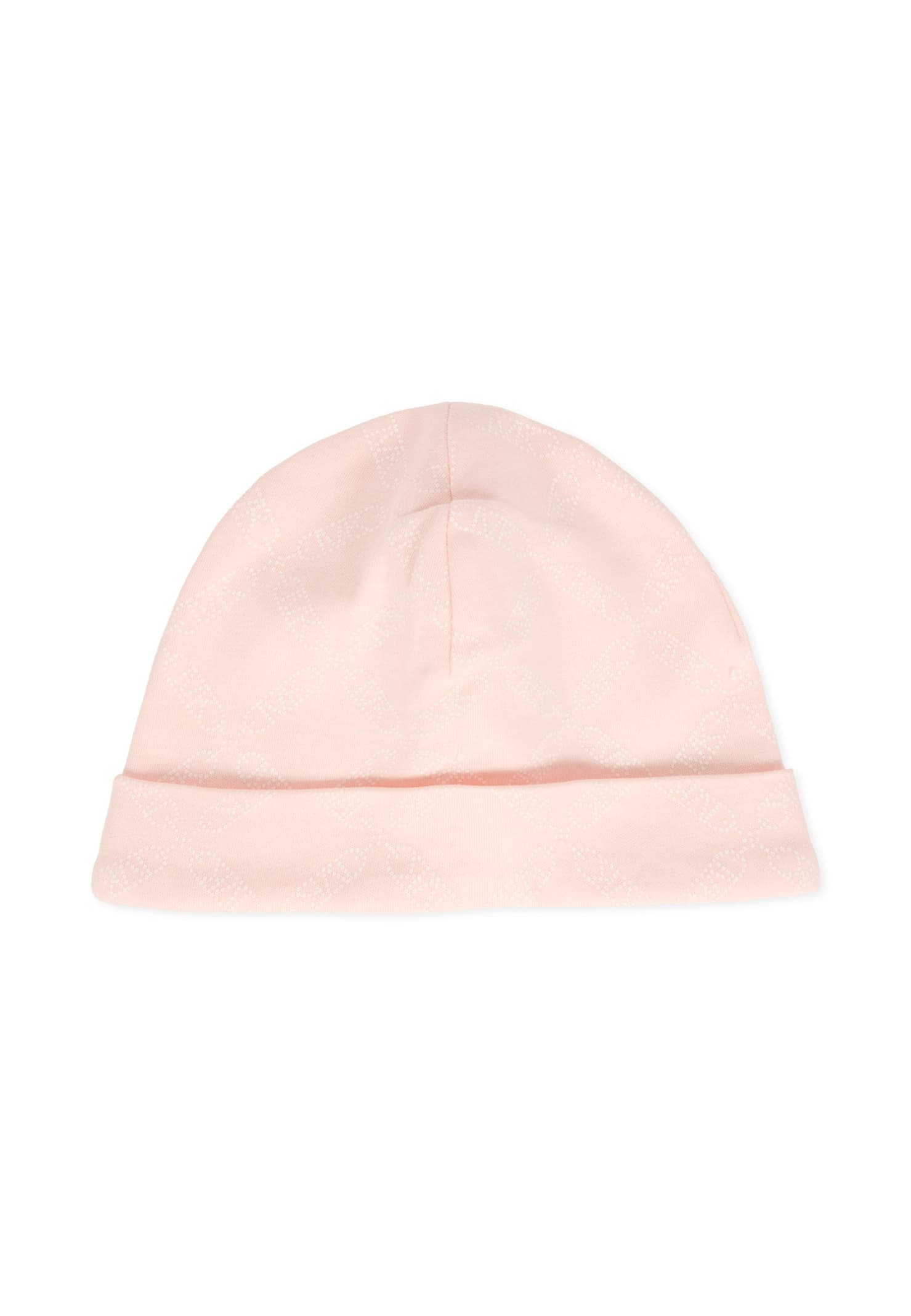 Michael Kors Pink Babygrow Set For Baby Girl With Logo In Pink