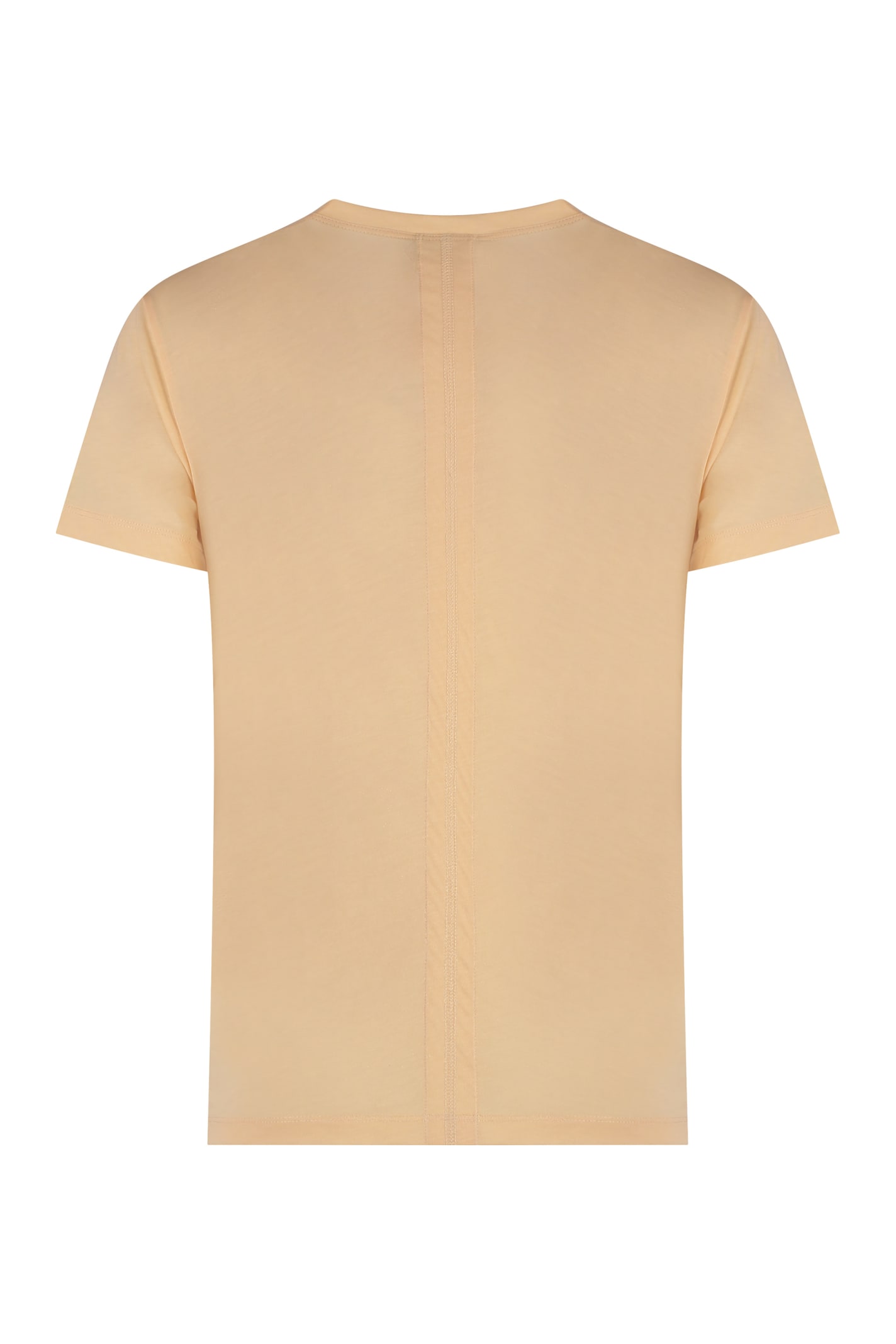 Shop Tom Ford Cotton Crew-neck T-shirt In Salmon Pink