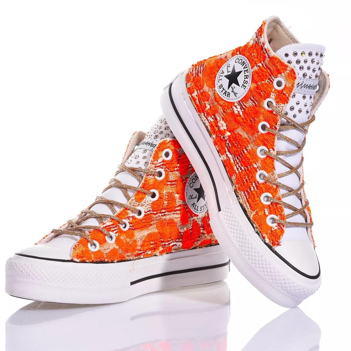 MIMANERA CONVERSE PLATFORM ORANGE LEO 