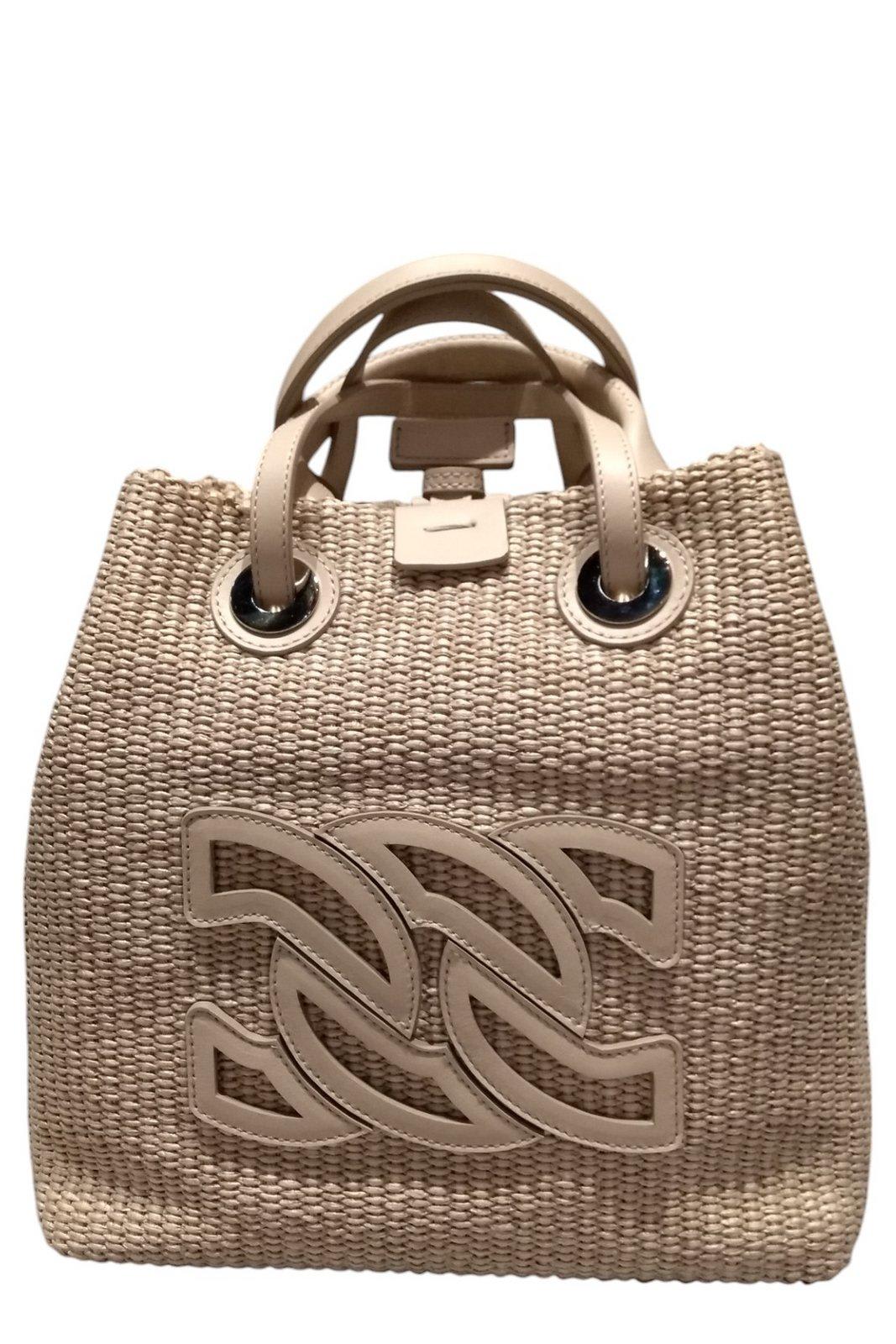 Casadei Bay Dome Top Handle Bag