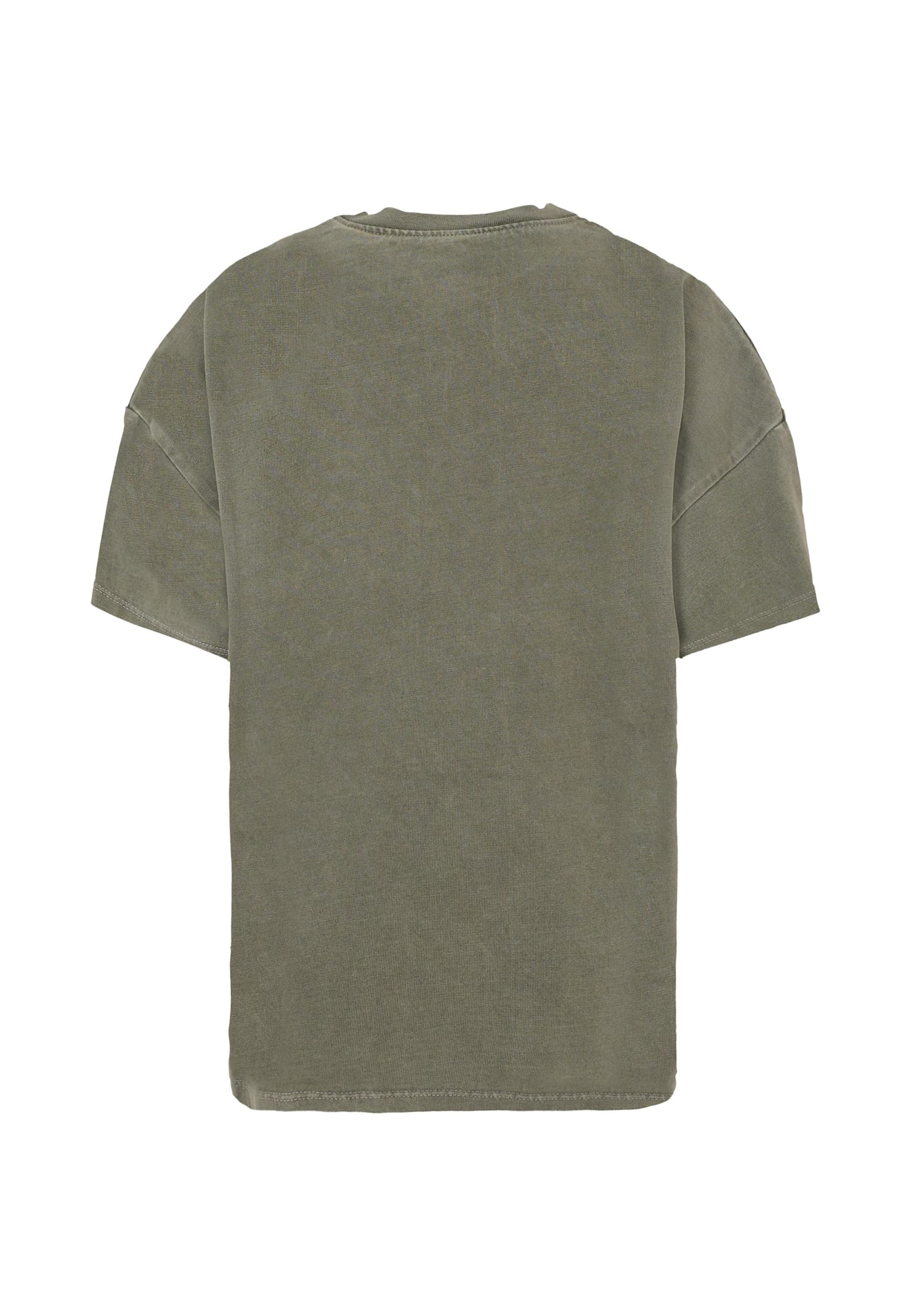 Zadig & Voltaire Grey T-shirt For Kids With Logo In Green
