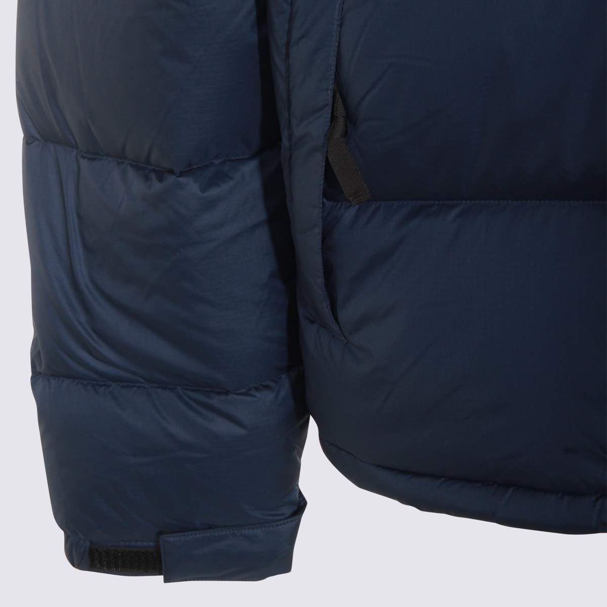 The North Face Blue Down Jacket In Blue
