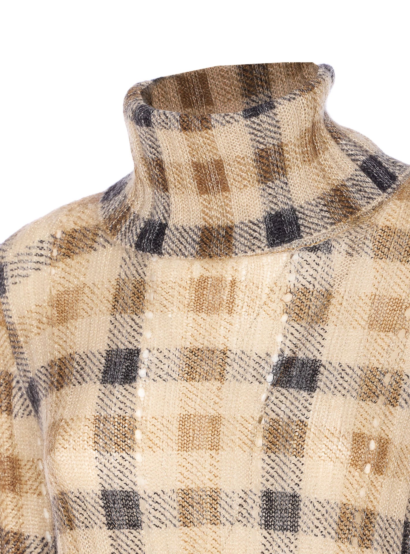Twinset Sweaters Brown In Neutral