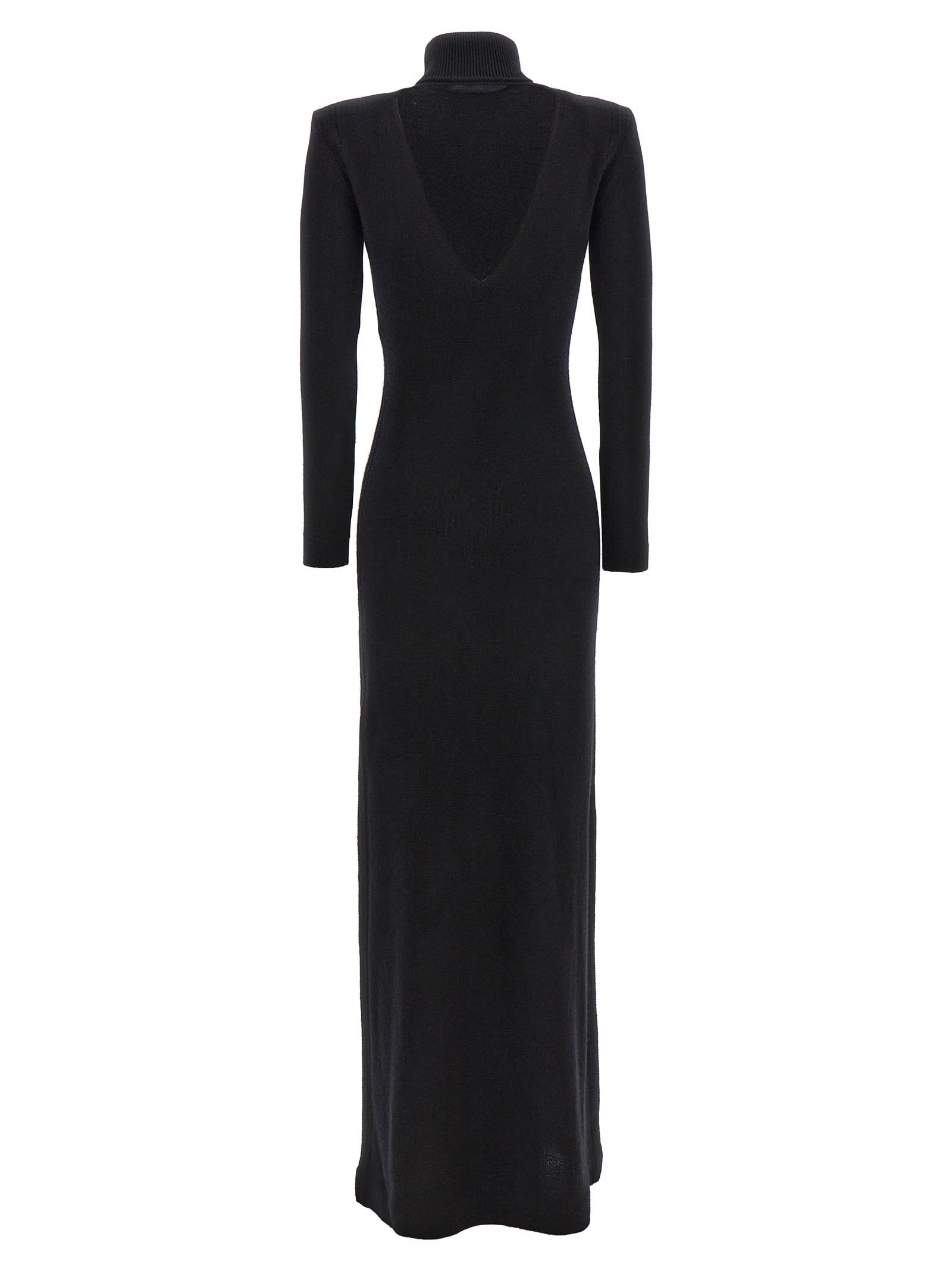 Shop Tom Ford Soft Cashmere Dress In Black