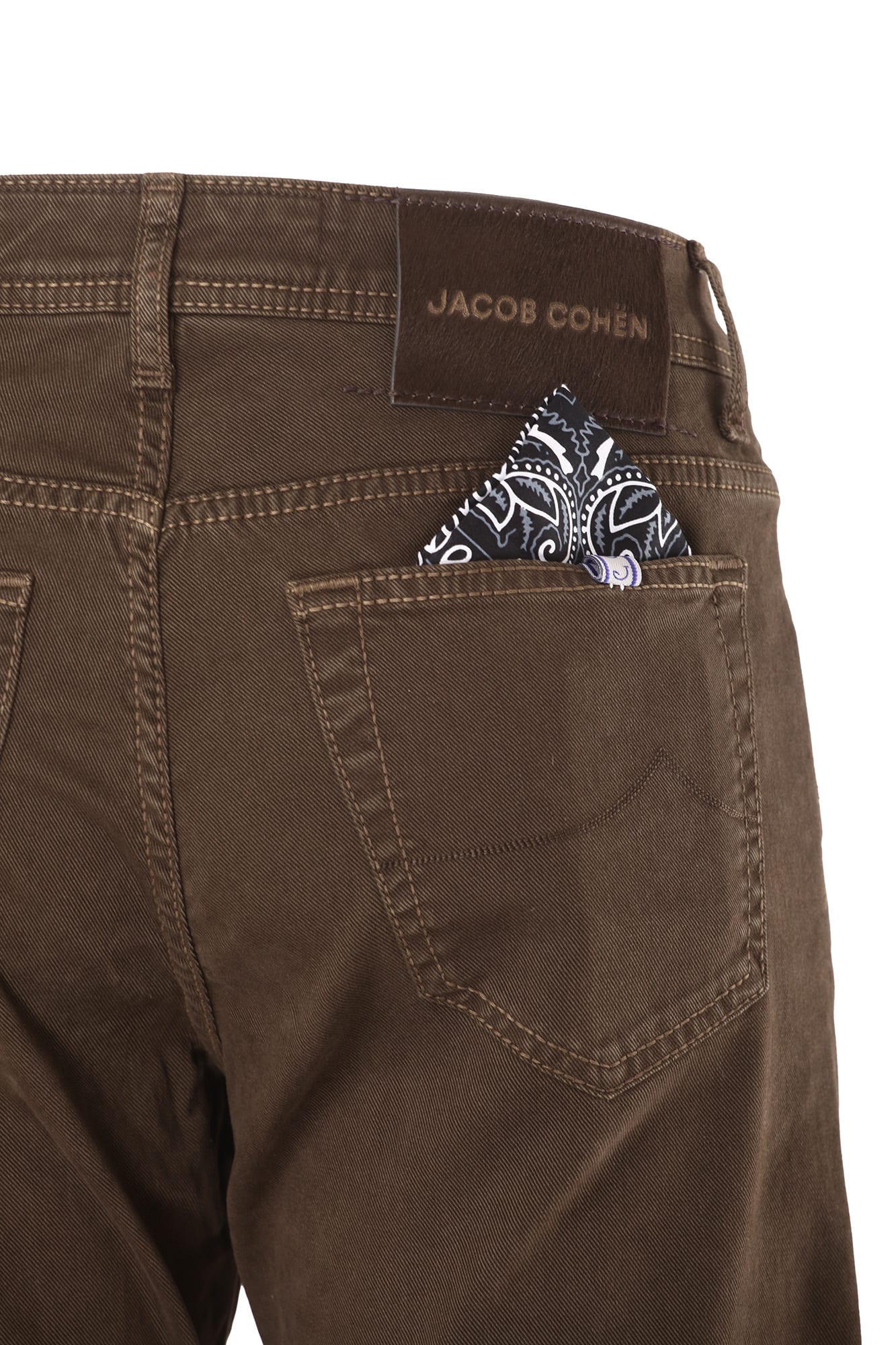 Shop Jacob Cohen Jeans Brown