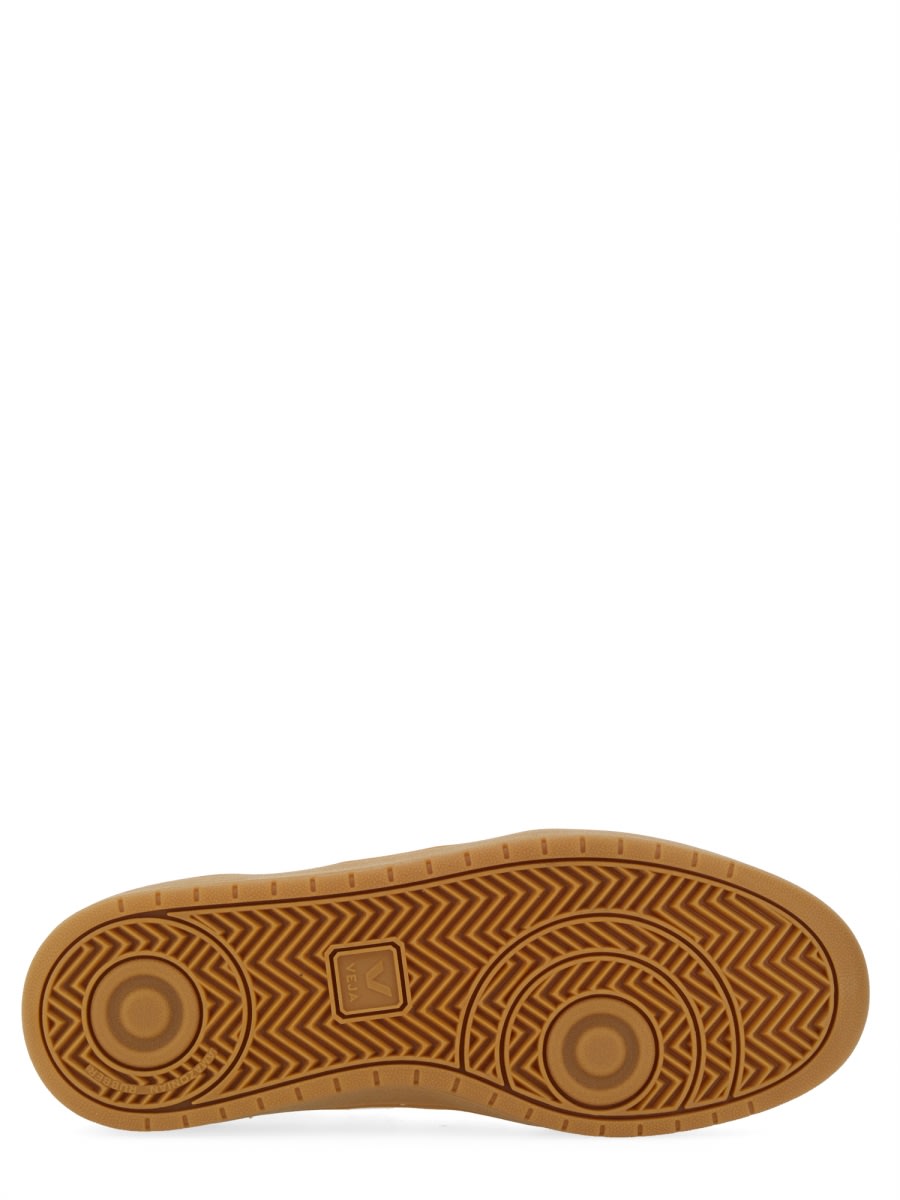 Veja V-82 Grained Leather Pure Sneakers Shoes
