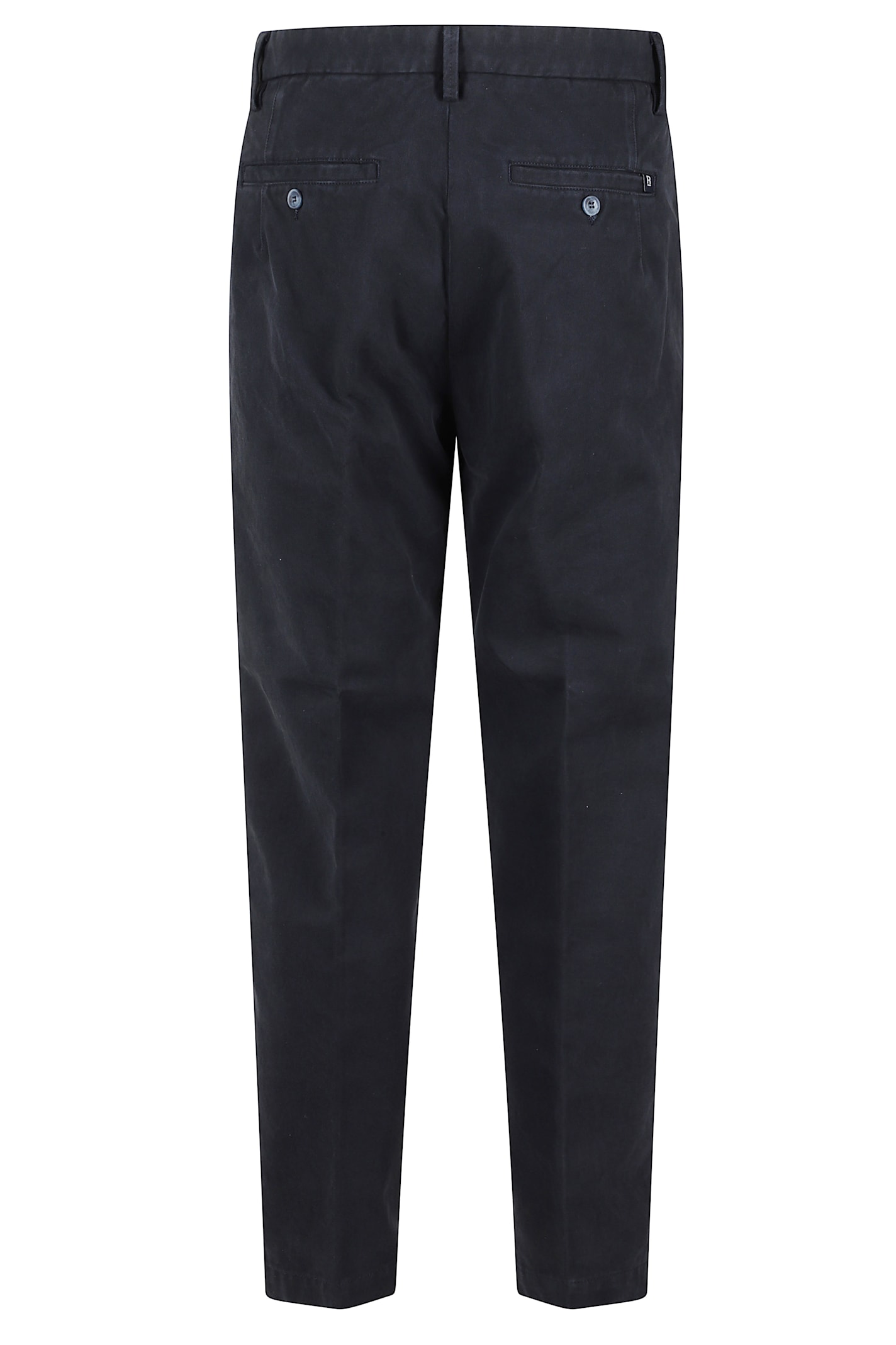 Re-hash Ariberto Buttoned-pocket Chino Trousers In Blue