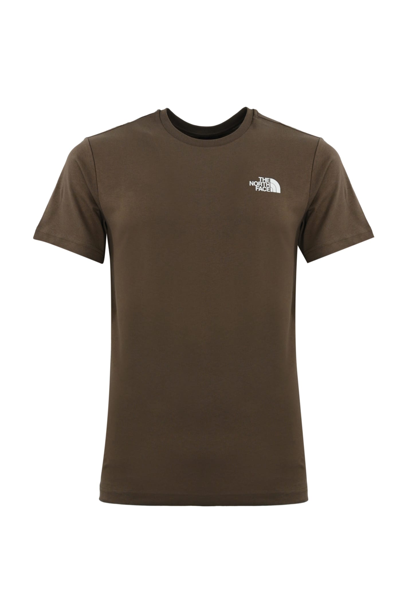 Shop The North Face Redbox Cotton T-shirt In Brown/black