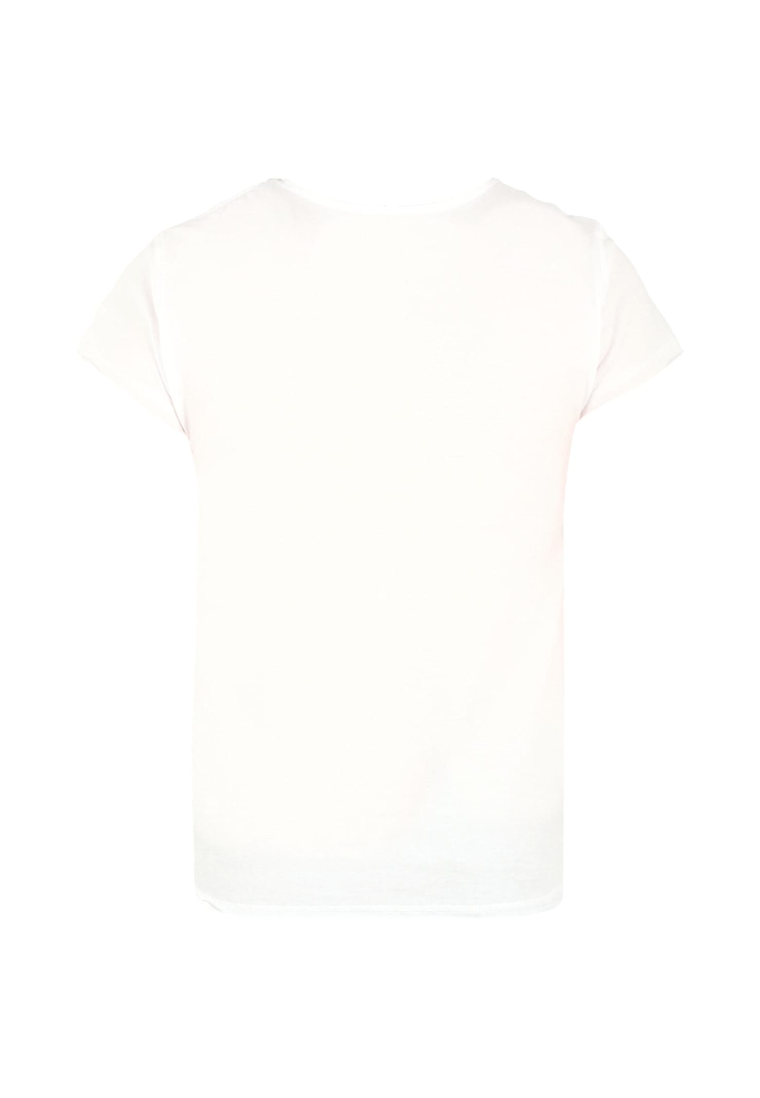 Zadig & Voltaire White T-shirt For Girl With Logo In Multi