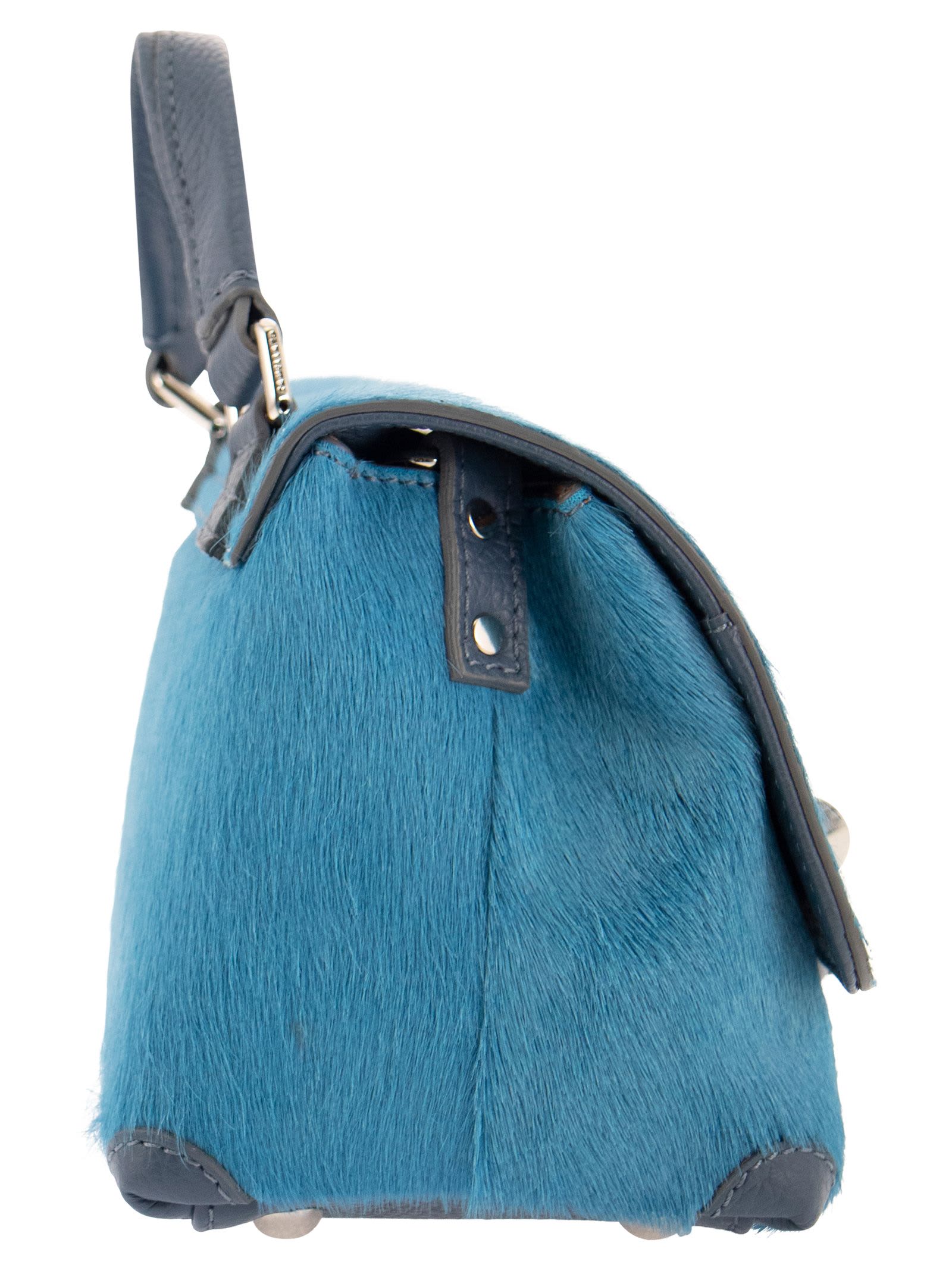Zanellato Designer Handbags Postina My Little Pony - Baby Handbag In Light Blue