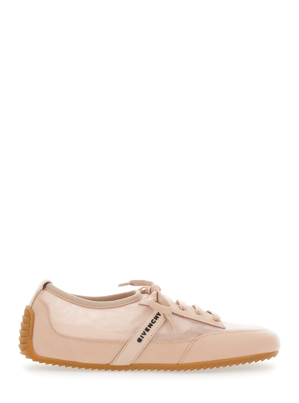 Givenchy Pink Sneaker With Logo Lettering On The Side In Fabric Woman In Pink