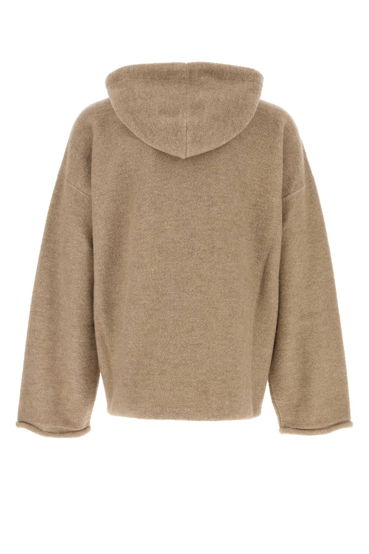 Shop The Row Cappuccino Cashmere Blend Terry Sweatshirt In Beige