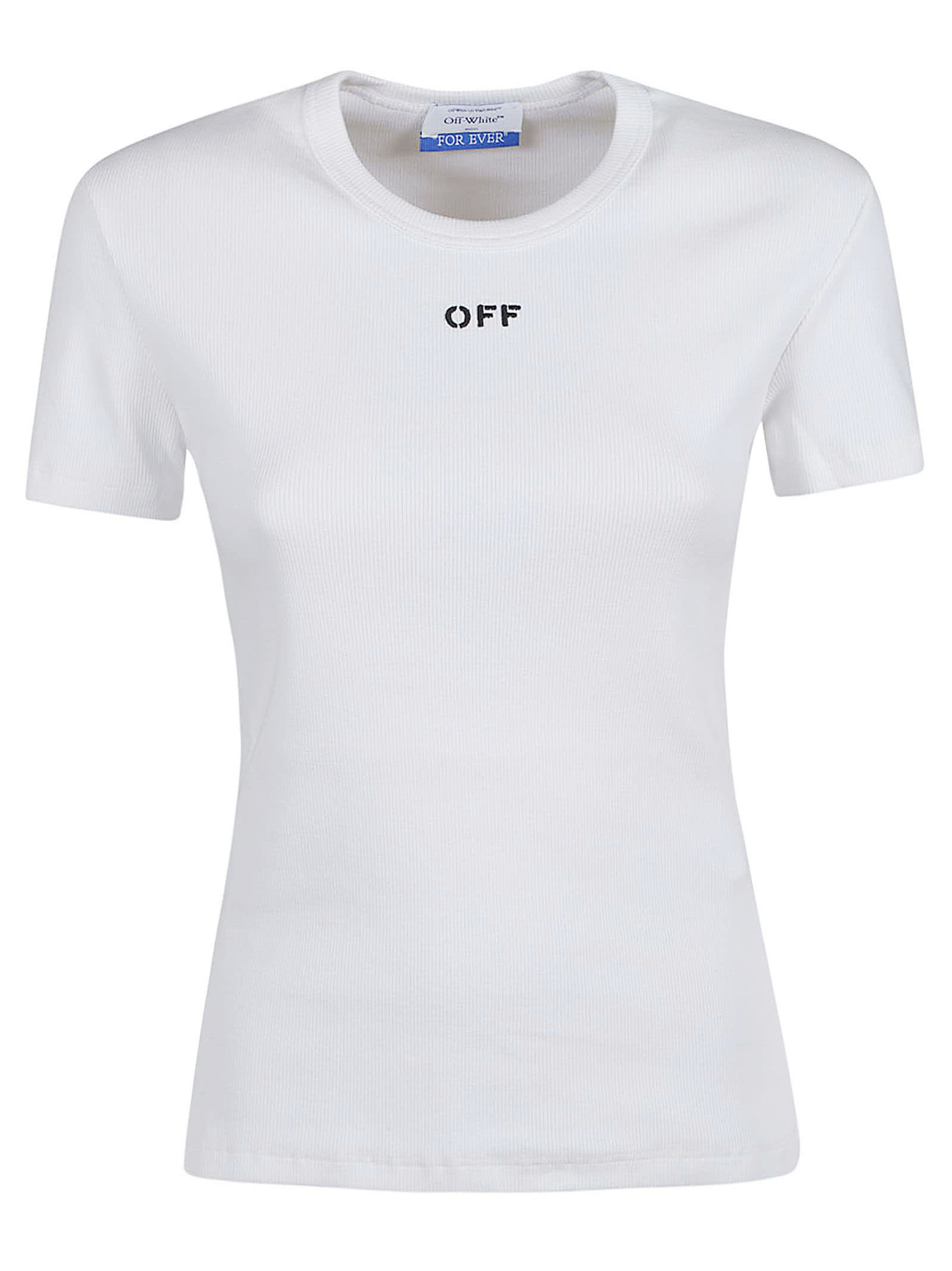 Shop Off-white Off Stamp T-shirt In White/black