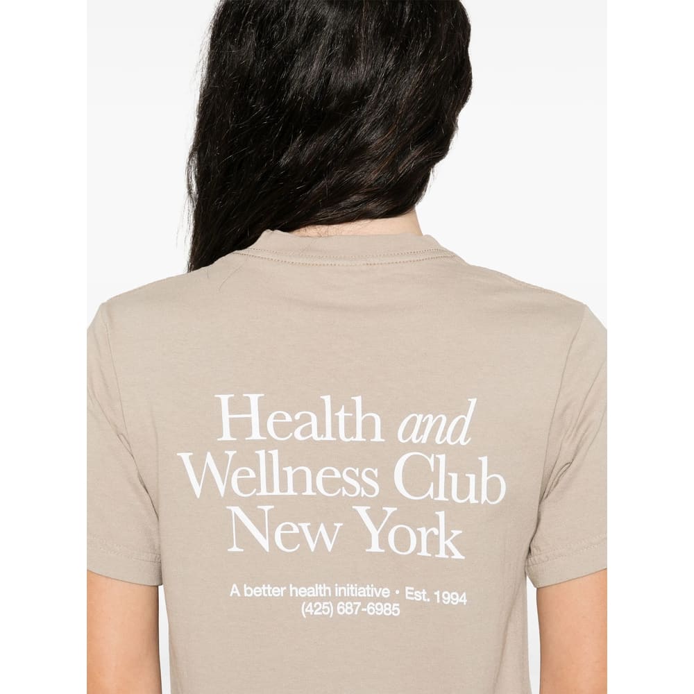 Sporty & Rich T-shirt In Neutral